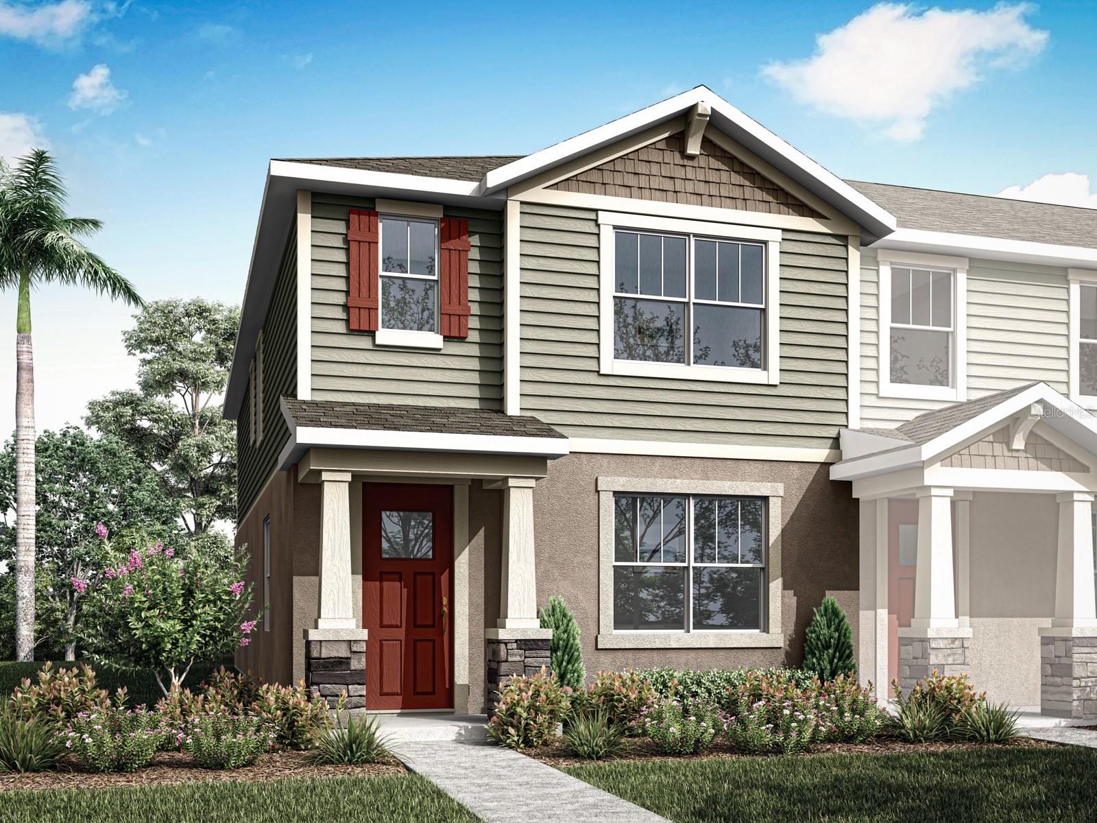 Under Construction. *NO REAR NEIGHBORS* With a spacious open concept ground floor, the Catalina II has plenty of room for entertaining. This floorplan features 4 bedrooms, 2.5 bathrooms and a rear-loading 2-car garage. The owner’s suite features an ensuite owner's bath and a walk-in closet. This chef-worthy kitchen features stainless steel appliances, a walk-in pantry, and a breakfast bar.