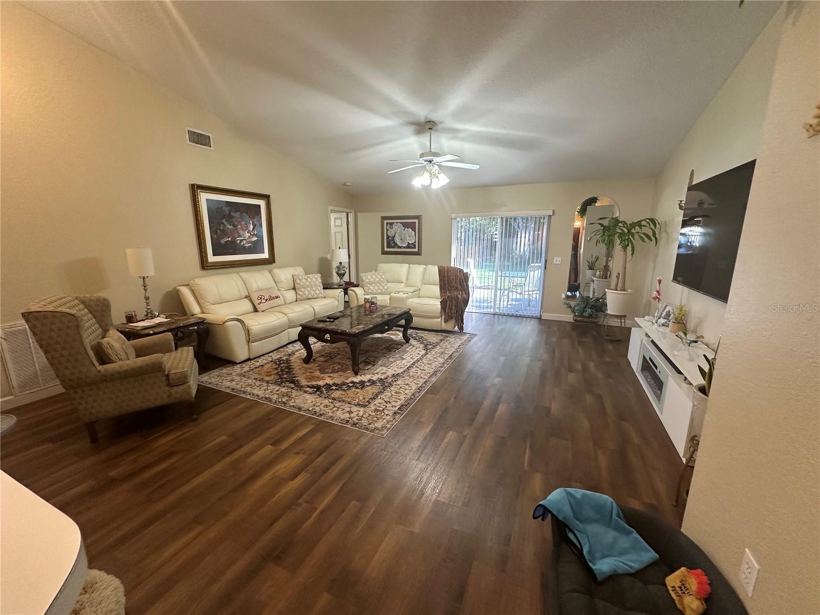 Welcome to this quiet convenient subdivision of Steeplechase in South Lakeland, location location, location. This neighborhood has a low HOA and real close to the Highway to get to Tampa or Orlando in a flash. This home needs nothing, plenty of yar for a pool and the lot backs up to a conservation area for additional privacy. Come see a fully ready home close to the action.