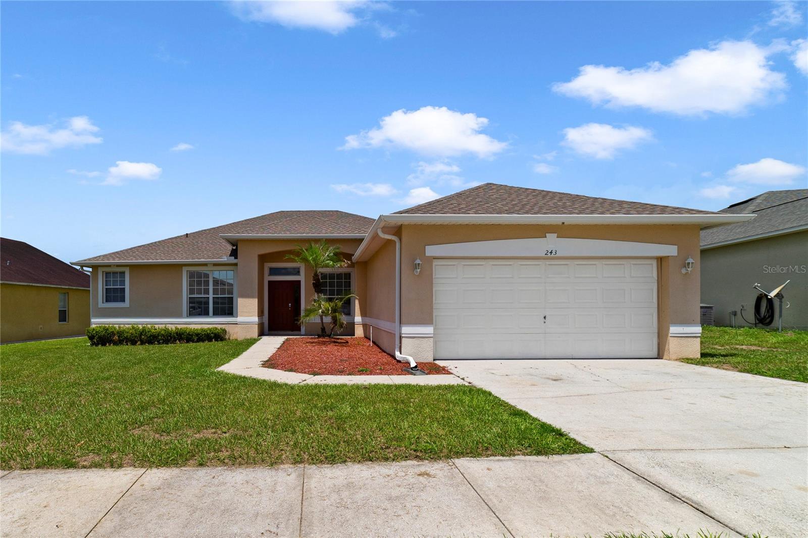 Welcome to a beautifully maintained 4 bedroom, 3 bathroom home offering the perfect combination of comfort, style, and convenience with private pool and screened enclosure. Whether you're looking for your primary residence, a vacation retreat, or an investment opportunity, this property is ready to impress. Step inside to discover a bright and open floor plan filled with natural light. The spacious living area flows seamlessly into the kitchen and dining space, creating the perfect setting for entertaining family and friends. The kitchen features ample cabinet space, generous countertops, and modern appliances designed to make everyday living easy. The primary suite provides a peaceful retreat with a spacious bedroom, walk-in closet, and private ensuite bathroom. Additional bedrooms offer flexibility for family, guests, or a home office. Outside, enjoy a private backyard with plenty of room to relax, grill, or create your own outdoor oasis. The home's attractive curb appeal and well-kept landscaping make a great first impression. Roof was replaced in 2023 and AC was replaced in 2025.