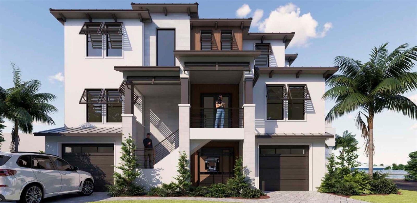 Under Construction. Perfectly positioned on the highly coveted north end of Siesta Key, this exceptional property overlooks the aquamarine waters of Big Pass and the Gulf of Mexico where dolphins frolic in your backyard. To be custom built by renowned builders - Trend Homes, the residence is thoughtfully designed to capture the very best of island living. The home will feature exquisite custom kitchen cabinetry paired with top-of-the-line appliances, along with elegant stonework and refined millwork throughout. The spacious primary suite offers generous walk-in closets, while expansive windows provide breathtaking water views from nearly every room. Additional highlights include a 3-car garage, and an open, light-filled floor plan ideal for both everyday living and entertaining. Offering over 4,500 square feet of living space, the home includes four bedrooms and four and half bathrooms. Outdoor amenities are equally impressive, featuring a beautiful swimming pool, private boat dock, and seawall. Located just minutes from premier shopping and dining, and close to Siesta Key’s world-famous white-sand beaches, this is a rare opportunity to own a custom waterfront retreat in one of Sarasota’s most desirable locations. There’s still time for the buyer to personalize this to-be-built home by selecting certain design finishes and features to match their style.