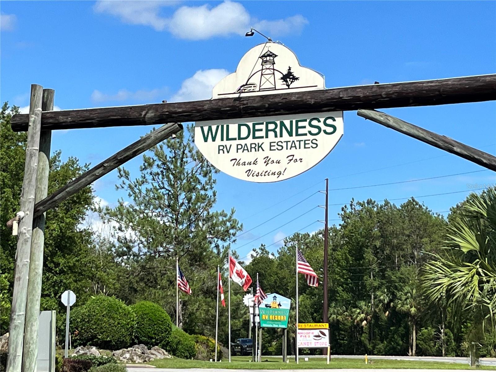 TOWN PARK AT THE WILDERNESS RV PARK ESTATES - Land