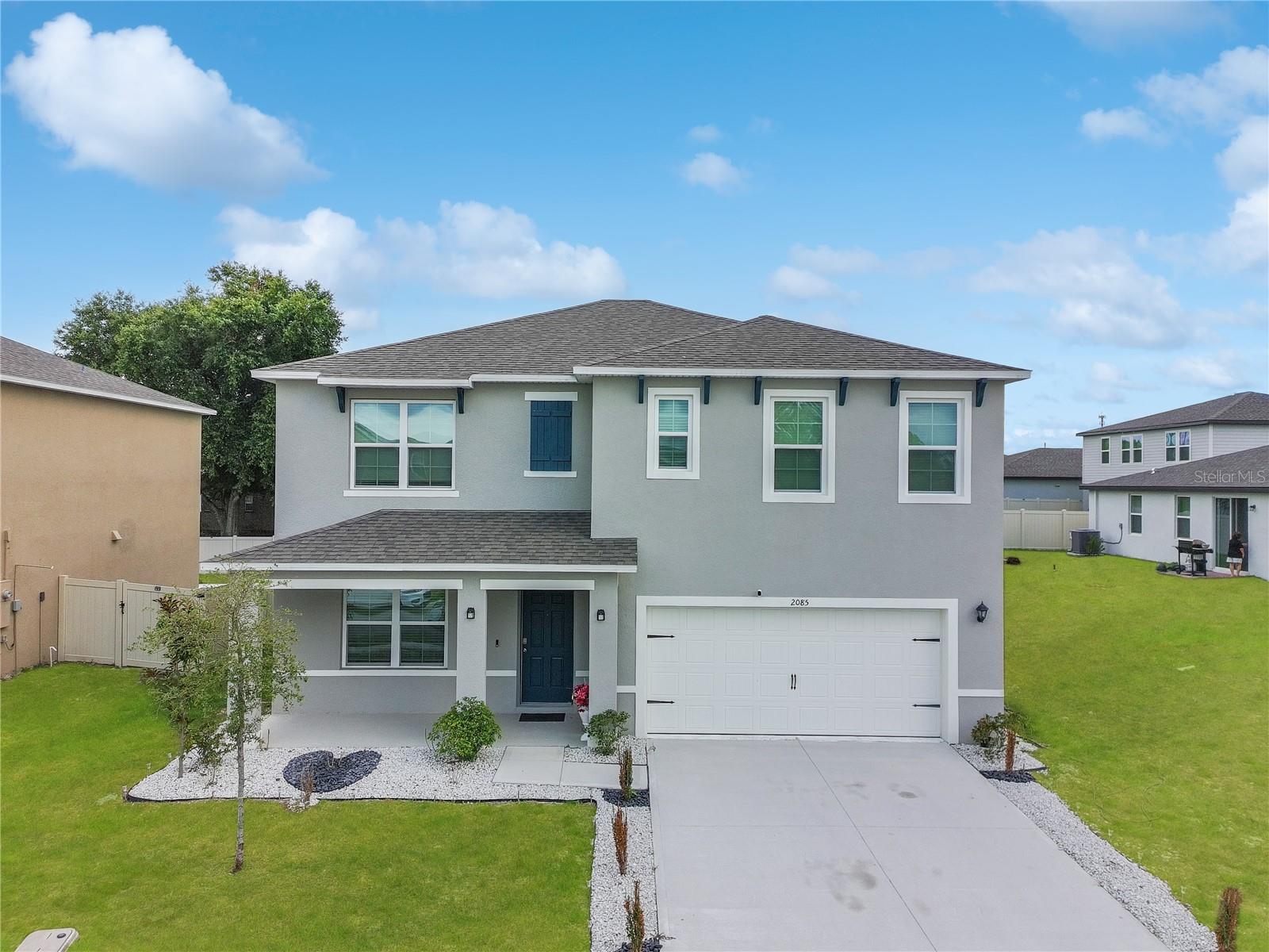 {Qualification: 2.5x Rent in Monthly Income; No Prior Evictions; Pass Background/Credit Checks; No Sub-Leasing!}

Now available for rent — this beautifully maintained 5-bedroom, 3-bathroom home with a 2-car garage offers an exceptional combination of space, comfort, and modern finishes. Designed with a functional layout and generous living areas, this home is perfect for families or anyone seeking extra room to live, work, and entertain.

Step inside and be welcomed by elegant porcelain tile flooring throughout the first floor, creating a stylish and easy-to-maintain living space. The open-concept design flows seamlessly into the spacious kitchen featuring granite countertops throughout the kitchen and bathrooms, ample cabinetry, and abundant prep space overlooking the main living and dining areas.

The first floor also includes a convenient bedroom and full bathroom downstairs, ideal for guests, extended family, or a private office space. Upstairs, you'll find 4 additional bedrooms, including the spacious primary suite, along with 2 full bathrooms and a versatile loft area perfect as a second living room, media room, playroom, or home office.

Enjoy outdoor living with an ample backyard space offering room to relax, entertain, or enjoy the Florida lifestyle. The home is also available optionally furnished, providing additional flexibility and convenience.

Located in a family-friendly community featuring a children's park/playground, residents also enjoy HOA-included high-speed internet, adding even more value to everyday living.

Schedule your private showing today and experience this move-in-ready home offering comfort, space, and convenience all in one place.