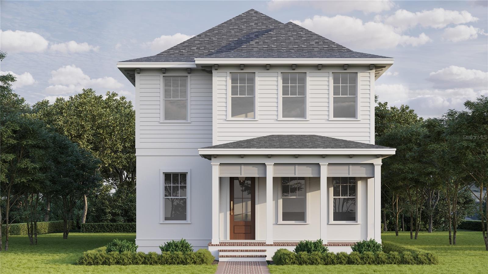 Under contract-accepting backup offers. Under Construction. Est. Completion: Summer 2026. Would you love to live moments from Downtown St. Pete in St. Petersburg's coveted Historic Old Northeast? Here's your chance to make that dream a reality with Canopy Builders – St. Petersburg's most trusted luxury builder. Situated on an expansive lot widening to 60 feet, this NON-FLOOD zone property is designed for true Florida living, featuring a fully designed pool & spa—perfect for entertaining and relaxing year-round.

This brand-new build offers 4 Bedrooms + Study + Loft, 3.5 Baths, an oversized 2-car garage, plus an Accessory Dwelling Unit (ADU) with 1 additional bedroom and bath. The main residence boasts 2,820 sq ft of living space, with the ADU adding another 589 sq ft for a total of 3,409 sq ft. The ADU features a full kitchen, laundry, and generous walk-in closet—ideal for guests, extended family, or rental income.
 
Surrounded by the neighborhood’s charming brick streets and mature oak trees, this home blends modern luxury with timeless character. All of this, just a 10-minute walk to downtown St. Pete and a short stroll to the city’s scenic waterfront parks.
 
Walking through the corridor, a stunning gold pendant light sets the tone for the home’s timeless design. To the right, you’ll find a versatile bedroom with an en-suite bath, featuring a white oak vanity, marble accents, and gold finishes that add a touch of sophistication. To the left, a dedicated study offers the perfect setup for a home office or creative workspace.
 
Continuing through the home, the great room, kitchen, and dining area open into an inviting, seamless living space. The kitchen showcases creamy white perimeter cabinetry paired with a white oak island, an arched range hood, and marble countertops. An AGA range is an accent of the space, while paneled Monogram appliances—including the wine cooler, dishwasher, and refrigerator—blend beautifully into the design. The butler’s pantry has been designed to delight, featuring checkerboard marble flooring, cabinetry, and decorative shelving.
 
Toward the back of the home, you’ll find the mudroom and pool bath. The mudroom features dark gray built-ins for stylish storage, while the powder bath includes a floating soapstone vanity with wallpaper detailing for an elevated finish.
 
Upstairs, a versatile loft area provides additional living space, along with two secondary bedrooms and a shared bathroom featuring dark gray cabinetry, marble countertops and floors, and gold lighting and hardware. The primary suite is a true retreat—with two large walk-in closets and a spa-inspired bathroom showcasing white oak cabinetry with reeded detailing, marble throughout, and elegant gold fixtures and lighting.
 
Several key features have already been planned, including Hardie Board plank siding, a tankless gas water heater, impact-resistant windows, and engineered hardwood flooring throughout. Dual digital thermostats allow independent climate control on both levels. Additional luxury elements include 10’ ceilings on both floors, as well as 8’ interior doors. Canopy’s signature gas sconce adds an elegant touch to the front porch.
 
Enjoy a 20-minute drive to St. Pete Beach and only 20 minutes to Tampa. Don’t miss the opportunity to make this breathtaking home yours today!