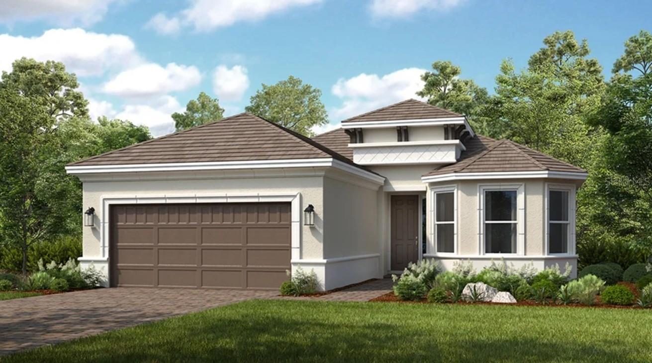 Under Construction. What's Special: 3-Car Tandem Garage | West Facing Lot | Dedicated Study. New Construction - October Completion! Built by America's Most Trusted Home Builder. Welcome to the Farnese at 3946 Masaniello Way in Esplanade at Wiregrass Ranch! Step into a bright open layout designed for easy everyday living. The gourmet kitchen makes cooking feel simple and enjoyable with a large center island and seamless flow into the great room and dining area. Sliding doors lead to a covered lanai where you can unwind and take in beautiful Gulf Coast sunsets. The private primary suite offers a peaceful retreat with a bay window, tray ceiling, and a spacious bath with dual sinks, a corner shower, and a large walk-in closet. Two secondary bedrooms sit at the front, each with its own full bath. A quiet study near the foyer is perfect for work or hobbies. This home also places you near the relaxed coastal lifestyle, with nearby shopping, dining, and outdoor spaces to enjoy year-round. Additional Highlights Include: gourmet kitchen, an additional secondary bedroom with a full bath, study, tandem garage. tray ceiling package, and an expansive covered lanai with an outdoor kitchen rough-in. Photos are fore representative purposes only. MLS#TB8519635 - Specifically designed for 55+, Esplanade at Wiregrass Ranch offers an unparalleled resort-style living experience! Enjoy a lifestyle enriched by wellness programs and luxurious amenities that revitalize the mind, body, and spirit. From wine tastings and gourmet dining experiences to live concerts and exciting excursions, Esplanade provides thoughtfully curated activities to enhance and elevate every aspect of your daily life.