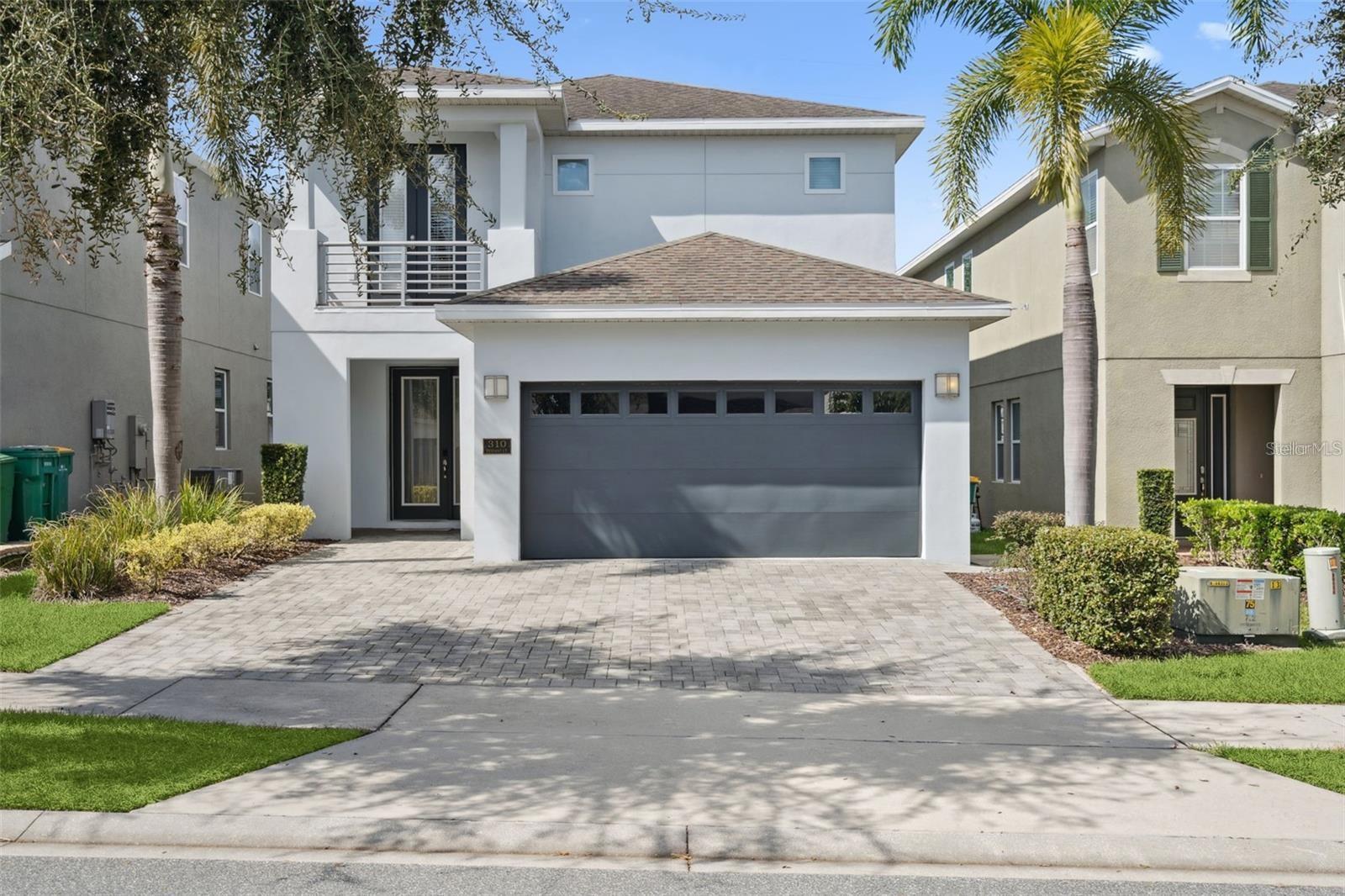 Welcome to this beautifully furnished 5-bedroom, 5-bathroom home located in the highly sought-after Encore at Reunion Resort. Featuring 2,570 sq ft of living space, this spacious two-story residence offers an open-concept floor plan, a private screened pool with attached spa, and a covered lanai perfect for relaxing or entertaining. The home includes a two-car garage, modern kitchen with stainless steel appliances, and generously sized bedrooms, making it ideal for families or those seeking resort-style living.

Residents enjoy access to world-class community amenities including a 10-acre water park, resort-style pools, fitness center, restaurants, sports courts, playgrounds, concierge services, and more. Conveniently located just minutes from Walt Disney World, major highways, shopping, dining, and entertainment