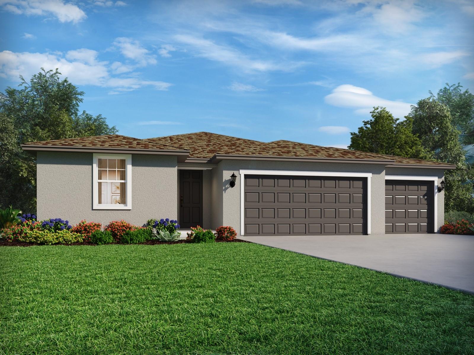 Brand new, energy-efficient home available by May 2026! The Essex's versatile flex can be used as a gaming area, home office or hobby space. The kitchen features a work island that overlooks the great room and dining area. Three full baths make morning routines easier. Discover a new community set amid the natural beauty of Hudson, Florida. Pine Ridge Meadows offers new single-family homes, many with 3-car garages, that blend modern living with small-town charm. Conveniently located near local shops and outdoor attractions, residents will enjoy the perfect balance of tranquility and accessibility. Close proximity to the Suncoast Parkway and SR-52 provide easy access to Tampa, Wesley Chapel and St. Petersburg.  Each of our homes is built with innovative, energy-efficient features designed to help you enjoy more savings, better health, real comfort and peace of mind.