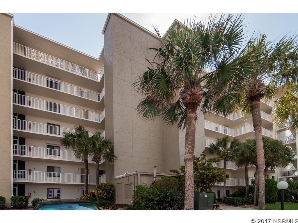 Direct ocean front, top floor, corner residence.  Located on the no drive beach with private walkover to the beach.  Upgraded carpet and tile throughout.  Beachy dÃ©cor with bead board and crown molding throughout.  Renovated bathrooms and kitchen.  Full size stackable washer and dryer in unit.  Granite counter tops in kitchen with breakfast bar area.   Mirrored wall in the living room to help bring in those ocean views.  Extra windows too to make this beach condo nice and bright! Master bedroom has views of the ocean, large walk in closet and built in desk area.  The master bath has granite counter tops with single sink with Jacuzzi tub.  Guest bath has shower and single sink.  Views of the intracoastal waterway from guest bedroom and front door.  "L" Shaped balcony with access to a roof top patio outside your door, considered common area.  Great rental history.  Oversized storage unit just outside of the condo.  New Air Unit October 2016. ;LocationDescription: Condo ;Water: City