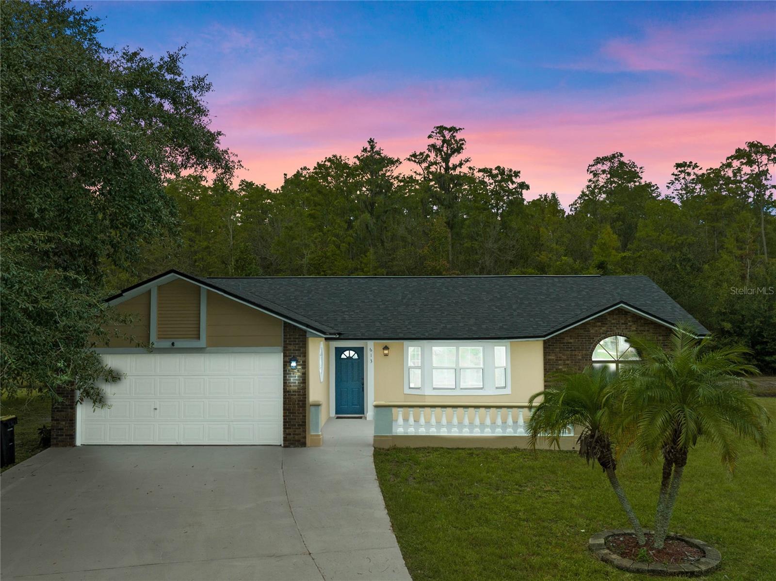Look no More! This home is the perfect move in ready home! As you pull-up you will notice this home has great curve appeal with mature landscaping, brick fascia, front patio, huge driveway on a Cul-de-sac. Fresh paint covers the exterior of the home, along with a NEW roof! As you make your way into the home, you are greeted with new flooring that opens to the family room. The kitchen features all new stainless steel appliances (still has wrapping), quartz countertops, one touch faucet and plenty of cabinets to keep the home chef well stocked and organized. The interior of the home has fresh paint, new flooring in every room, NEW A/C, New fans in every room, crown molding in the living areas, with wainscot paneling. The homes master suite features plenty of space for that king size bed and more. The master bath hosts marble like tile in the walk-in shower, tub, ceramic tile, dual vanity sinks, and a walk-in closet. This home sits on .31 Acres allowing you with plenty of room for entertaining family and friends, plenty of room for the pets to enjoy, and no rear neighbors! Truly a turnkey home, with nothing to worry about except creating loving memories with your loved ones. Schedule your appointment, or reach out directly for a private tour.