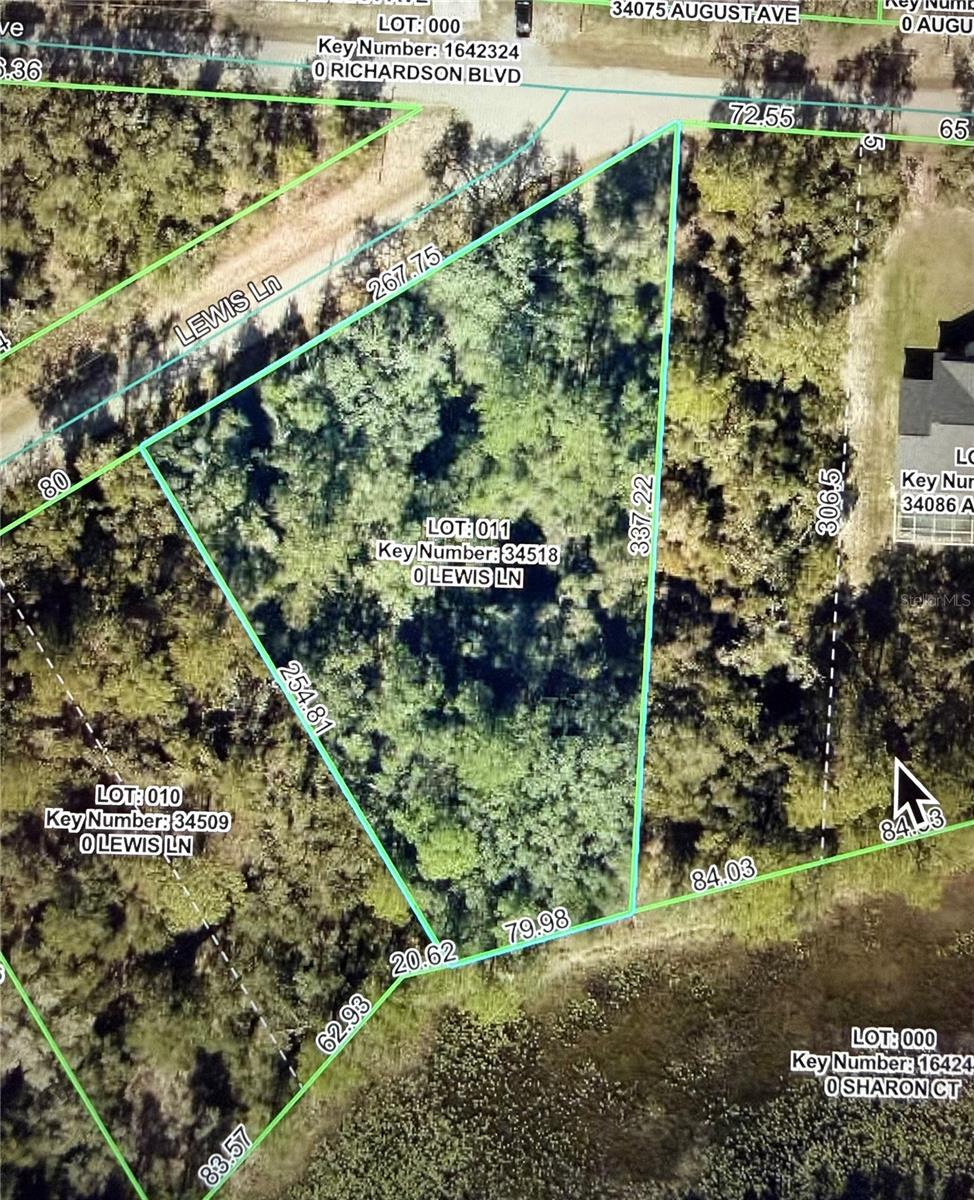 RIDGE MANOR ESTATE - Land