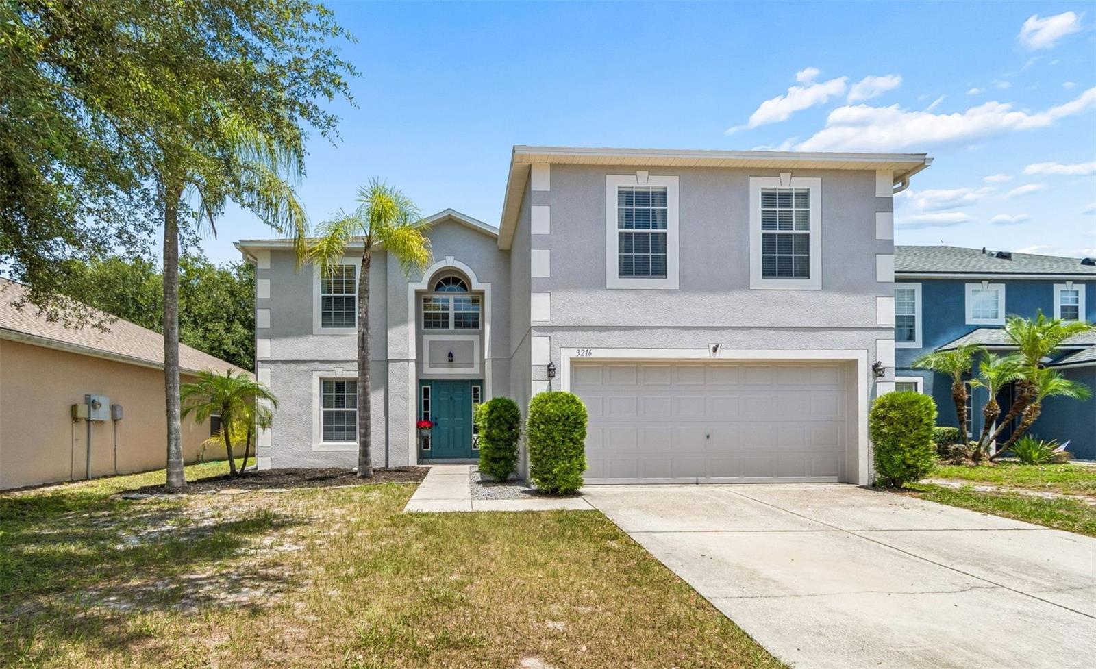 Welcome to this beautifully updated 4-bedroom, 2.5-bath POOL HOME situated on a PREMIUM CONSERVATION LOT, offering privacy, scenic views, and an impressive list of recent upgrades.

As you enter, you'll be greeted by soaring TWO-STORY CEILINGS that create a bright and open feel. The first floor features luxury vinyl plank flooring with upgraded 5¼-inch baseboards throughout, a private office with double French doors, and a spacious living room overlooking the sparkling pool and tranquil conservation area. An additional FLEX SPACE can serve as a formal dining room, sitting area, or extension of the living room, while a convenient half bath completes the first floor.

The family room showcases a CUSTOM-BUILT WALL UNIT WITH AN ELECTRIC FIREPLACE, creating a stylish focal point for both everyday living and entertaining. The kitchen features stainless steel appliances, granite countertops, a white subway tile backsplash, pendant and recessed lighting, a CENTER ISLAND WITH SINK, and DUAL PANTRY CLOSETS for abundant storage.

Upstairs, you'll find a SPACIOUS LOFT, three generously sized secondary bedrooms, a full bathroom, and a private primary suite. The OVERSIZED PRIMARY features dual walk-in closets, a garden tub, separate shower, and plenty of space to relax and unwind.

Step outside through the sliding glass doors to your own Florida paradise. The COVERED PORCH features pavers, triple ceiling fans, and TV prewiring, all overlooking the stunning NEW IN-GROUND POOL complete with a SUN SHELF, bubbler, app-controlled pump, and LED lighting. The FULLY FENCED backyard backs directly to conservation, offering a peaceful and private setting with NO REAR NEIGHBORS.

This home offers numerous upgrades, including luxury vinyl plank flooring in 2021, a new refrigerator in 2021, a Bosch dishwasher in 2022, a CUSTOM-BUILT WALL UNIT WITH AN ELECTRIC FIREPLACE in 2022, and the addition of the pool, covered lanai roof, and pavered outdoor living space in 2023. Additional improvements include fresh INTERIOR PAINT, new carpet, and upgraded fans and light fixtures in 2025, followed by EXTERIOR PAINT, a BRAND-NEW ROOF, and NEW UPSTAIRS HVAC SYSTEM in 2026.

With its spacious floor plan, extensive updates, resort-style pool, FULLY FENCED yard, and beautiful conservation views, this move-in ready home offers the perfect blend of comfort, style, and Florida living.

ZONED FOR HIGHLY RATED SCHOOLS, including Sunlake High School and Charles S. Rushe Middle School. Located in a desirable community with VERY LOW CDD AND LOW HOA FEES, this home offers exceptional value while keeping monthly ownership costs affordable.

Enjoy a prime location with convenient access to shopping, dining, The Grove, Tampa Premium Outlets, and numerous entertainment options. You'll also be just a short drive from Fred Howard Park, beautiful Gulf beaches, Tampa International Airport, and Downtown Tampa, making it easy to enjoy everything the Tampa Bay area has to offer.