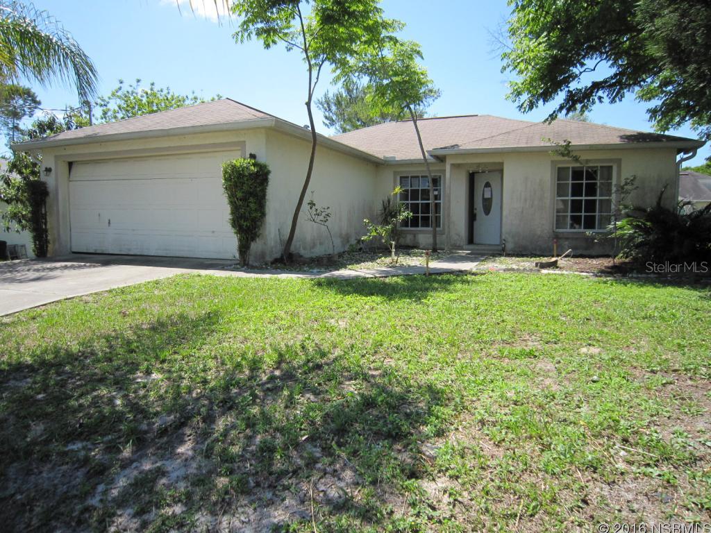 3 bedroom 2 bath pool home. Tile floors in main living areas, large open kitchen with a breakfast over looking the great room. 2 car garage. screen pool with paver patio. fenced yard. Conveniently near I4 for easy commute to Orlando or Daytona Beach. ;Water: City