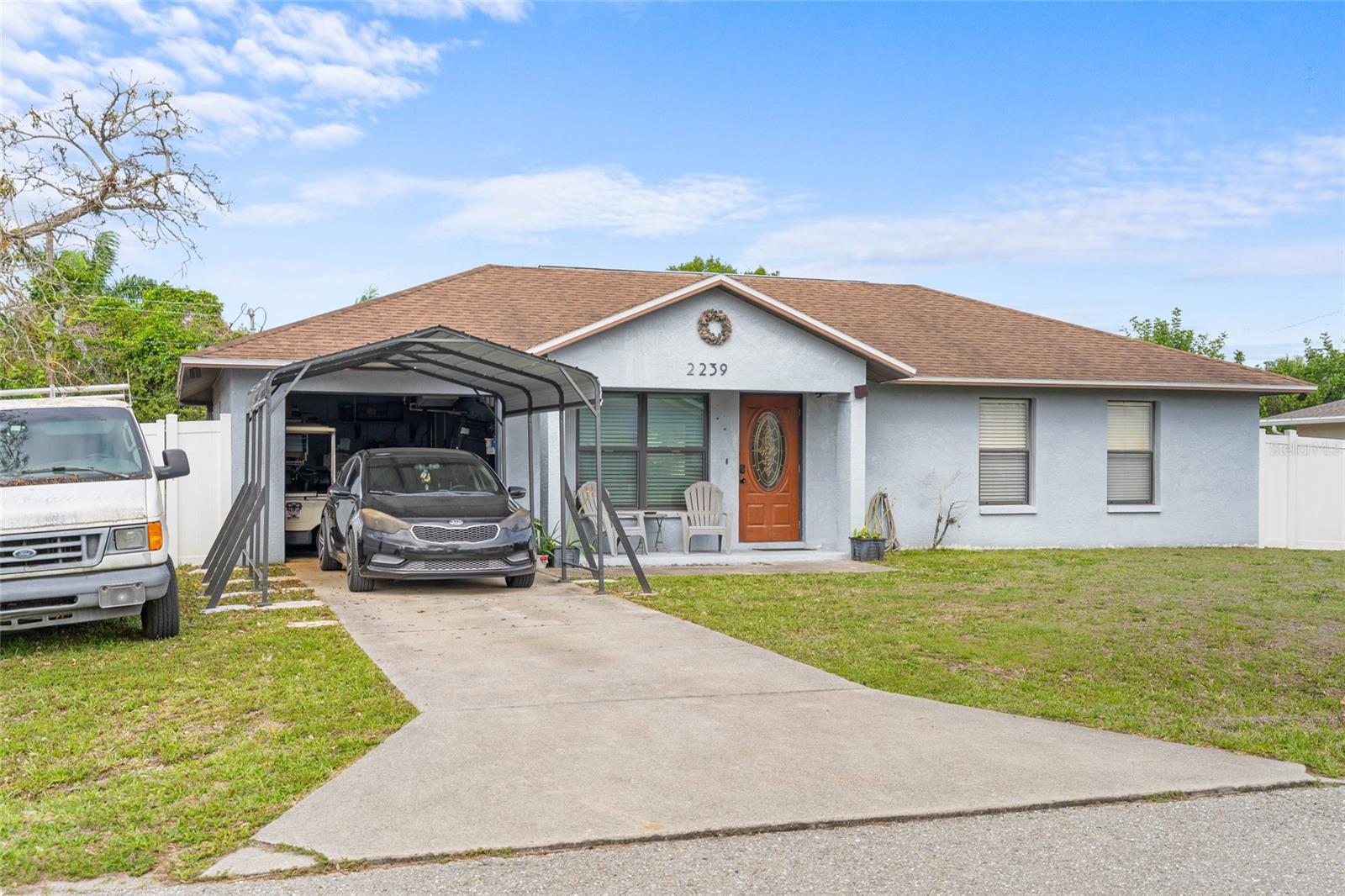 Great location in Fort Myers Shores. Close to Route 31 and Babcock Ranch. Public boat ramp that takes you out to the Caloosahatchee River. Cute 3 bedroom and 1 bath home. Fruit producing Two plum, Pear tree, lemon tree, and avocado tree