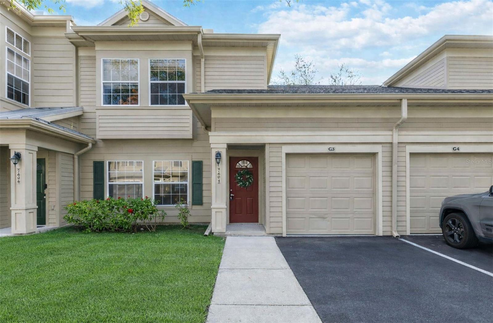 Welcome to this delightful two-story townhouse in University Park — a coastal-inspired, maintenance-free retreat in a gated community. Bright and airy, the 1,168 sq. ft. floorplan offers 2 generously sized bedrooms, 2.5 baths, ONE CAR GARAGE and thoughtful storage including an under-stair closet, linen closet and in-unit laundry. The main level features an open living/dining area, convenient half bath and a private screened patio ideal for morning coffee or evening relaxation. Upstairs are two primary suites with walk-in closets and en-suite baths for true comfort and privacy. 

Additionally, this unit provides an attached one-car garage, extra parking spaces, coastal-style construction, community-wide new roofs and LOW HOA fees — exceptional value in today’s market. Residents enjoy a clubhouse, sparkling heated pool, fitness center and scenic walking trails for an active, carefree lifestyle.

Unbeatable location — minutes to UTC Mall, Whole Foods, Benderson Park, I-75 and easy access to Sarasota-Bradenton International Airport. Enjoy nearby golf, tennis and pickleball facilities, plus quick trips to award-winning beaches including Siesta Key, #1 in the USA and #4 in the world, Lido Key, Longboat Key and Anna Maria Island. Ideal for first-time buyers, seasonal residents or anyone seeking a stress-free Florida lifestyle.

Shopping abounds with Detweilers, Fresh Market, Whole Foods, Trader Joes, Publix within a 1 mile radius....every store and restaurant you can imagine is a short walk, bike ride or drive from the gates of your Florida Paradise!