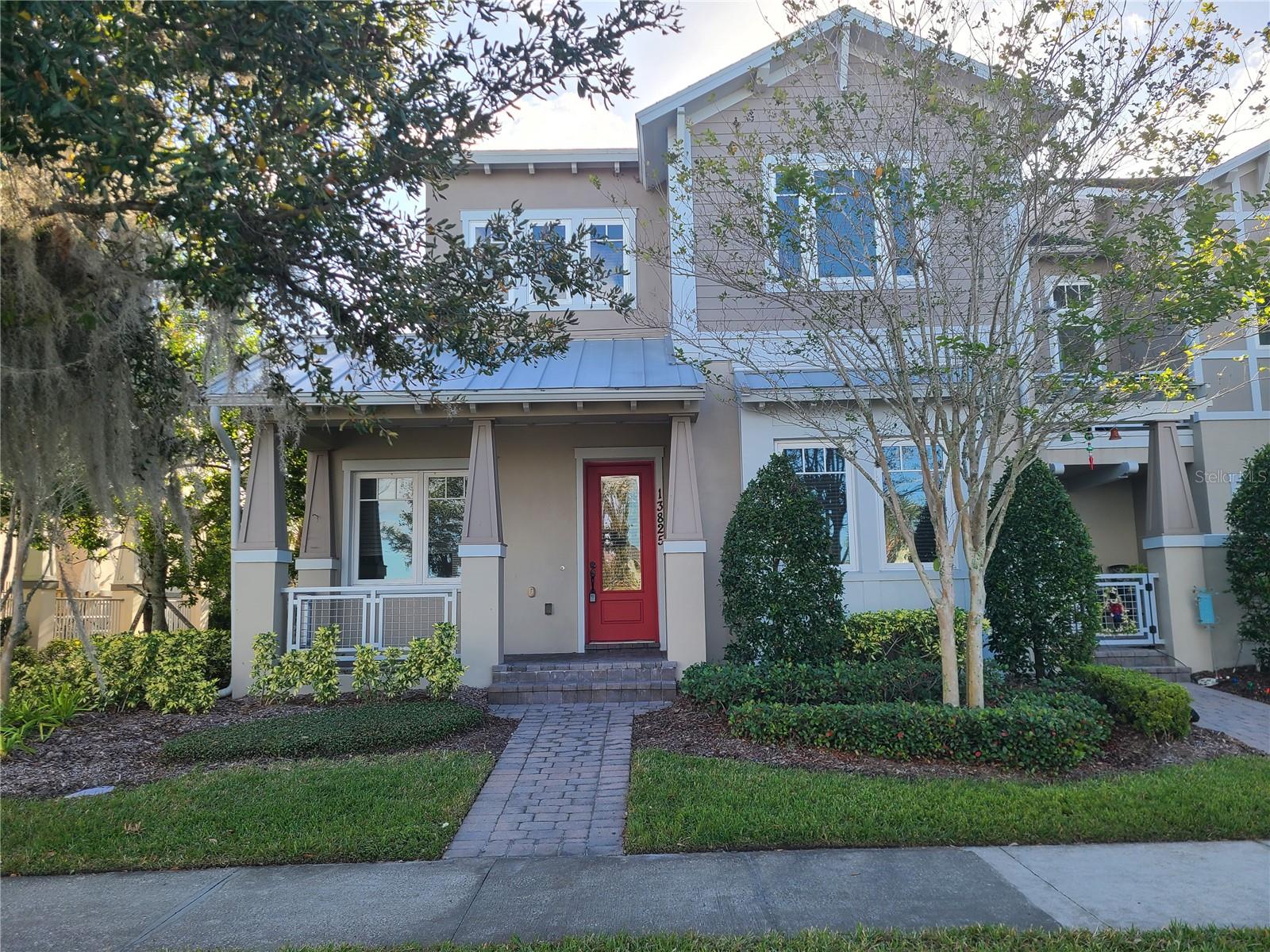 Charming Just Renovated Waterfront Townhome in a Prime location at Laureate Park, Lake Nona, Discover the perfect blend of comfort and convenience in this beautiful 3-bedroom, 2.5-baths with a large 2 car garage townhome, nestled in the heart of the sought-after Lake Nona area. Open floor concept, with a spacious great room and kitchen with granite counter tops and stainless-steel appliances Master bedroom is on the first floor. Two additional bedrooms on the second floor have plenty of space for family or guests, and they share a beautifully appointed full bathroom. The upstairs laundry room adds an extra layer of convenience. Designed for low-maintenance living, this townhome's association takes care of landscaping and building maintenance. The community amenities feature 3 pools, basketball court, tennis courts, walking trails, gym, a community garden, playgrounds, resident yoga and meditation classes, beach volleyball, dog parks, and a downtown area with many dining options! As a resident, you will have access to the aquatic center, tennis courts, a state-of-the-art gym, and miles of scenic walking and biking trails. High-speed internet is also included. Conveniently located near Orlando International Airport and close to all amusement parks! Minutes away from hospitals including Orlando VA. Call today and make this your future home!