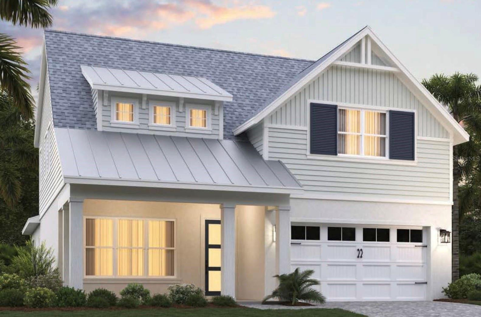 Under Construction. In addition to a great new home with great amenities, enjoy a $25,000 flex cash incentive on this brand new home. This brand new luxury Bay Haven model from Privada Homes located in the amenity-rich community of Gracewater will be ready for occupancy soon and has touches that even the most sophisticated buyer will enjoy. Starting with the location, Gracewater is located just 3 miles from downtown Sarasota and is convenient to Gulf Beaches, shopping and dining as well as the I-75 corridor. This gated community will feature an excellent amenity center- “The Pura Vida Club” which will offer a beach entry resort style pool with cabanas, a full-time social director to promote community interactions, fitness center to focus on your health, and pickle ball courts for non-stop fun. For your furry friends there is also a dog park. This brand new home features top-of-the-line construction with all impact glass doors and windows, storm-rated 8 foot garage doors, and all the latest building code standards. Inside, you’ll be drawn to water views and sunsets nightly from the rear of the home, and a host of upscale features such as Kitchen-Aid natural gas range, 42 inch uppers and soft close cabinetry in the kitchen, tile backsplash and Moen fixtures. The Bay haven offers a large and luxurious primary suite with oversized walk-in closet and bath with dual vanities. The main living level also features a dedicated office and open concept kitchen/living area. The upstairs area offers a bonus room, and full ensuite bedroom, and two additional bedrooms with shared bath. This home also comes with a heated pool and spa package and screened cage!  Take advantage of new and now- schedule your private showing of this fine home today!