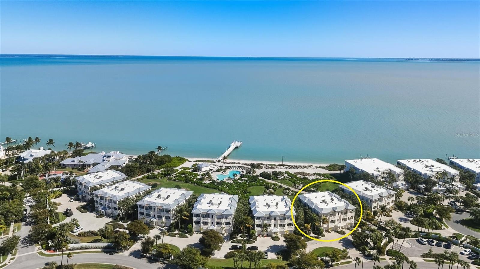 Stunning 3-bedroom, 2 1/2-bath waterfront residence on the shores of Charlotte Harbor, offering exceptional bay views and unforgettable sunrises. Located in a beautifully landscaped community featuring a pool and spa, fishing pier, and resort-style amenities, this home is designed for both comfort and coastal living. The open-concept living area allows you to take in sweeping water views while cooking, dining, or relaxing in front of the TV. Interior highlights include solid-surface countertops, crown molding, and a spacious primary suite with dual closets and dual vanities. Step out onto the lanai to enjoy morning sunrises, waterfront meals, and the daily parade of passing boats. The residence is in excellent condition and features impact-resistant windows, doors, and sliders, along with electric shutters for added peace of mind. Additional conveniences include a private garage, direct elevator access into the unit, and a large ground-level storage room. Ownership includes access to all Boca Bay amenities, including tennis courts, a fitness facility, four community pools, the Pass Club restaurant, and more. $ 50,000 and $ 20,000 one time membership fees are due at closing.