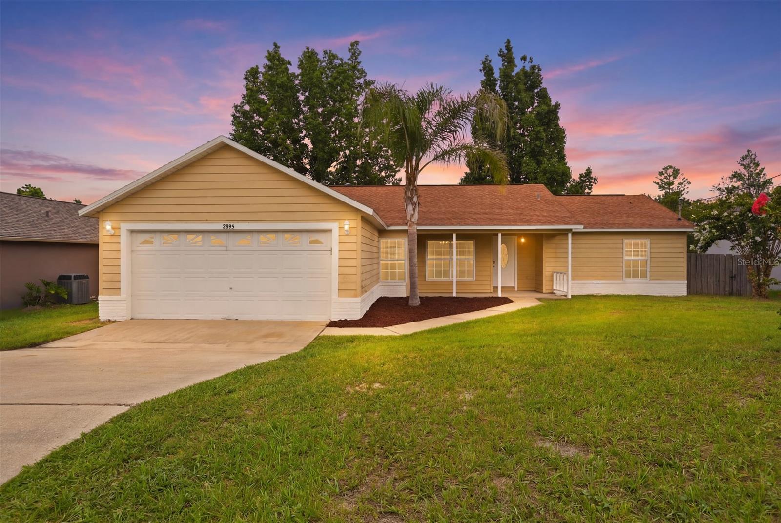 Welcome to your new home at 2695 Keene Lane in Deltona! With a 2021 roof, 2017 HVAC system, 2024 PEX re-plumb, 3 year old hot water tank, 5 year old drain field and newer appliances, you can move in with confidence knowing many of the major updates have already been completed.

Inside, you’ll find a thoughtfully updated interior featuring luxury vinyl plank flooring throughout, beautiful granite countertops, and soft-close cabinetry that adds both style and functionality to the kitchen. The open and inviting layout is perfect for everyday living, whether you’re relaxing at home or entertaining your family and friends!

Step outside the French doors and enjoy the FULLY fenced backyard, with no back neighbors, offering privacy and plenty of space to relax, entertain, or let the family play. The backyard also features a spacious concrete patio, complete with a dedicated electrical hookup for a hot tub. Need extra storage? The convenient storage shed provides plenty of room for tools, lawn equipment, and seasonal items.

Conveniently located near shopping, schools, parks, and I-4, this home combines modern updates with the PERFECT location. This neighborhood even has sidewalks and is only minutes away from Aldi, Publix, Lowe’s, and so much more. Whether you’re a first-time homebuyer, looking to upgrade, or searching for your next investment, this move-in-ready home is one you won’t want to miss. Schedule your private showing today before it’s too late!