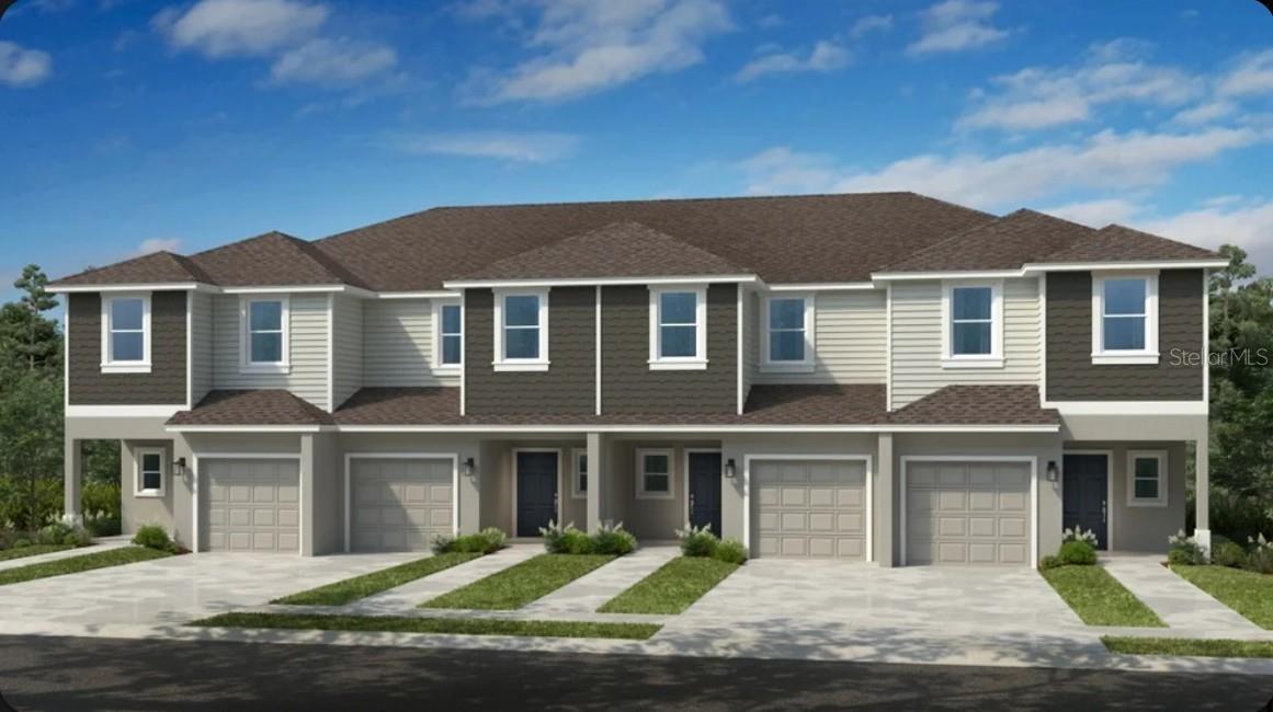 Under Construction. What's Special: No Rear Neighbors | Close to Amenities | East Facing Lot. New Construction - August Completion! Built by America's Most Trusted Home Builder. Welcome to the Monarda at 2631 Balmerino Way in Southloch! This thoughtfully designed two-story townhome style condominium offers an open and airy layout with a spacious great room that flows seamlessly into the kitchen, creating the perfect space for gathering with family and friends. The kitchen features a central island, a walk-in pantry, and easy access to the rear patio for indoor-outdoor living. Upstairs, a versatile loft provides additional room to work, relax, or play, while two secondary bedrooms share a full bath. The private primary suite is tucked away at the back of the home and features a spacious walk-in closet and an ensuite bath with dual sinks. A one-car garage, convenient first-floor powder room, under-stair storage, and dedicated laundry area add comfort and functionality throughout. Southloch is a gated community offering a welcoming lifestyle just minutes from historic downtown Mount Dora’s shops and festivals. Planned amenities include a pool and cabana, hammocks, cornhole, a Nature Play Space, and a Monarch Butterfly Garden. Enjoy nearby golf, plus convenient access to shopping, dining, Lake Dora, and major roads. Additional Highlights Include: upgraded cabinets and flooring, quartz countertops, refrigerator, washer, dryer and 2" faux blinds throughout. Photos are for representative purposes only. MLS#O6425289