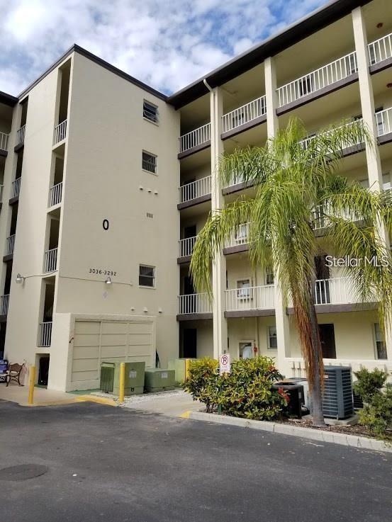 Active 55+ community one of the lowest Condo Fee in the area with no assessments.
This is a 2/2 located on the north side of building that allows shade for use on the lanai almost all day long. The living room ceilings have been completely updated with a nautical style (Ship Lap) done in solid wood and crown molding. The kitchen has been updated with a mother pearl back splash and new kitchen cupboards. The enclosed Lanai hast the floors updated with a beautiful wood flooring.  Preferred top floor with no one above. FEE IN THE TO INCLUDE EVERYTHING BUT WATER.