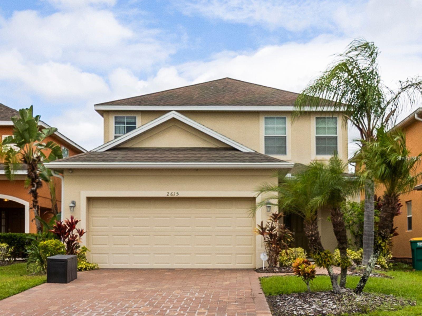 Welcome to this beautifully maintained 5-bedroom, 4.5-bath home in the gated Veranda Palms community. Built in 2012, this spacious two-story residence offers nearly 2,900 square feet of living space with an open-concept layout, a private screened pool, and a 2-car garage. The versatile floor plan is ideal as a primary residence, vacation home, or investment property where permitted. Conveniently located just minutes from Walt Disney World, major attractions, shopping, dining, and Orlando's major highways, this home combines comfort, space, and an unbeatable Central Florida location.