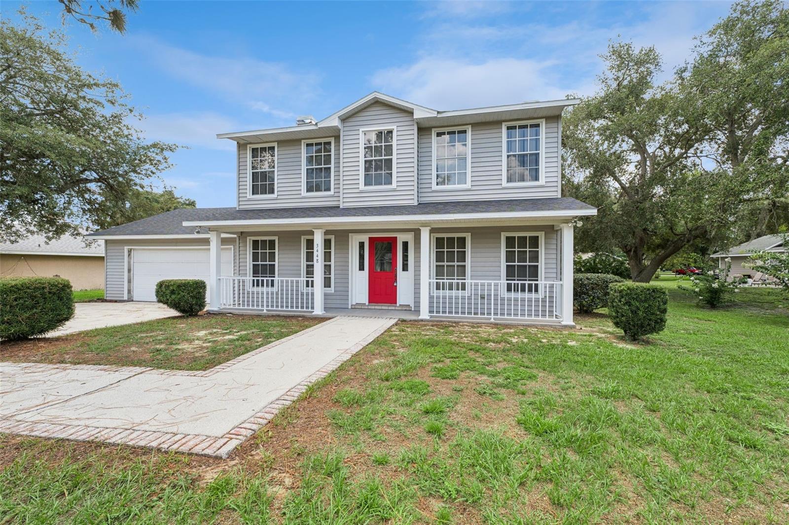 Welcome to this beautifully maintained Black Jack Ct residence that offers the perfect combination of comfort, functionality, and timeless appeal in a peaceful setting. From the moment you arrive, you'll appreciate the inviting curb appeal, spacious yard, and attached 2-car garage, providing ample room for parking, storage, and outdoor enjoyment. Step inside to discover a thoughtfully designed floor plan featuring bright, open living spaces ideal for both everyday living and entertaining. A formal dining room provides the perfect setting for holiday gatherings, family dinners, or hosting guests, while the spacious living area creates a warm and welcoming atmosphere for relaxing with family and friends. The well-appointed kitchen offers plenty of workspace and storage. The comfortable primary suite serves as a private retreat with an en suite bathroom, while two additional bedrooms and a full guest bath provide flexibility for family, guests, or a home office. A convenient half bath adds extra functionality for everyday living. Outside, the generous backyard offers endless possibilities for entertaining, gardening, pets, or simply enjoying the Florida sunshine. Combining spacious living areas, a desirable layout, and a fantastic outdoor setting, this beautiful home is ready for its next owners to move in and make lasting memories. Schedule your private showing today!