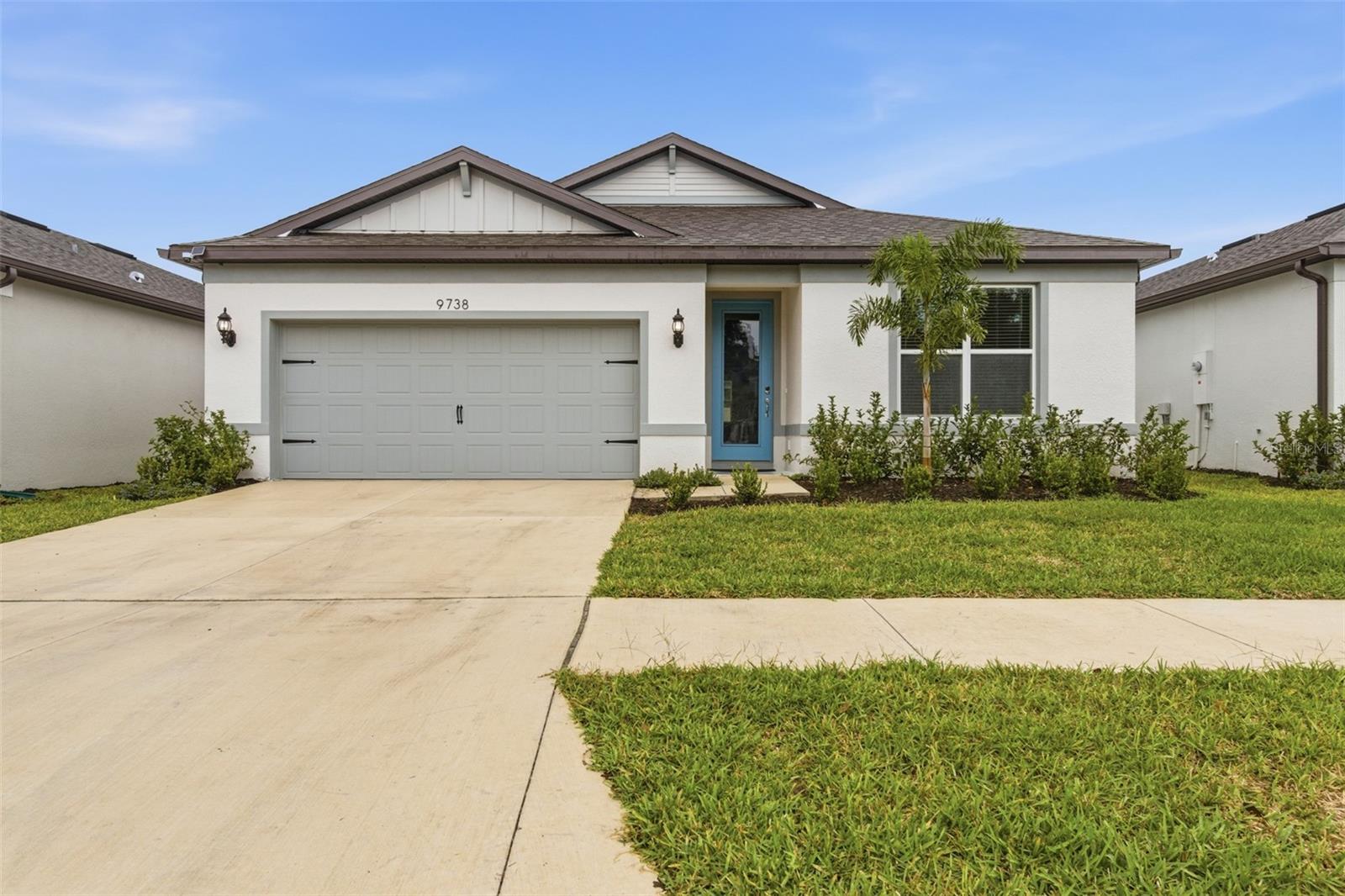 PRICE DROP! LISTED BELOW BUILDER PRICE! Barely Lived-In Heston Floor Plan in Evergreen by Pulte

Why wait to build when you can own this move-in ready, beautifully upgraded Heston floor plan in Evergreen? Lightly lived in and meticulously maintained, this single-story home offers the perfect blend of modern design, functionality, and value in one of Tampa Bay’s most desirable growing suburbs.

Located with easy access to I-75 and I-4, Evergreen provides a convenient commute to Downtown Tampa, Brandon, and Lakeland — all within a thoughtfully planned community known for its quality construction, attractive landscaping, and welcoming atmosphere.

Inside, the open-concept layout feels bright and spacious. The designer kitchen is the heart of the home, featuring:

• A large center island
• Quartz countertops
• 3”x6” tiled backsplash
• Spacious pantry
• Whirlpool stainless steel appliance package (refrigerator, range, microwave, dishwasher)
• Oversized single-bowl sink

The Owner’s Suite offers dual sinks, matching quartz countertops, white cabinetry, and a walk-in shower for a clean, modern feel. Secondary bathrooms carry the same elevated finishes for design continuity.

Additional highlights include:

• 18”x18” tile flooring throughout main living areas, bathrooms, and laundry
• Stain-resistant carpet in bedrooms
• Dedicated laundry room with Whirlpool washer and dryer included
• Covered lanai for outdoor enjoyment
• 2-car garage
• Smart Home technology package with video doorbell

This is an opportunity to own a nearly new home without the wait, stress, or builder timeline — in a community that continues to grow in demand.