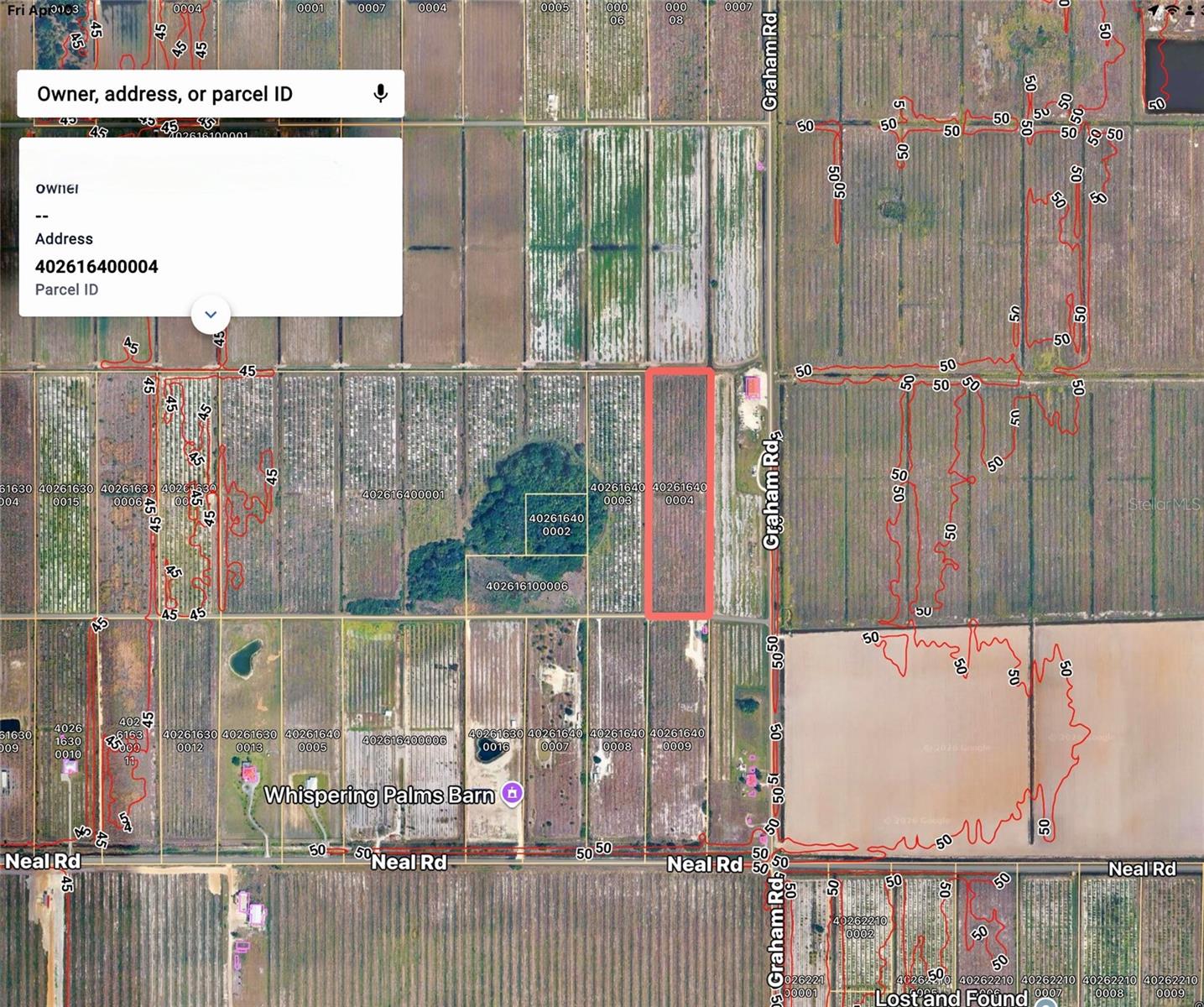 10-Acre Rural Homesite on Graham Rd – Build Your Florida Dream in Punta Gorda!
Discover the perfect blend of privacy, space, and opportunity with this 10-acre agricultural parcel located along Graham Road in desirable East Charlotte County (ZIP 33982). Zoned AG, this level lot offers endless possibilities for a private homestead, hobby farm, equestrian use, or continued agricultural pursuits.
Formerly part of a productive Valencia orange grove irrigated by Alico, the property sits in a peaceful rural setting surrounded by similar acreage, providing the quiet country lifestyle so many seek in Southwest Florida. Whether you’re envisioning a custom home with room to roam, planting a new grove, or simply enjoying the natural beauty of oak trees and flatwoods scenery, this parcel delivers the space and flexibility you need.
•  10 +/- Acres of prime AG-zoned land
•  Buildable for one single-family residence (per zoning)
•  Rural location with easy access to SR 31 and Punta Gorda amenities
•  Potential for farming, livestock, or recreational use
•  Peaceful surroundings ideal for those wanting privacy and room to grow
This is a rare chance to own a sizable tract in an emerging homestead corridor without the high costs of developed areas. Bring your plans and create the Florida retreat you’ve always wanted!