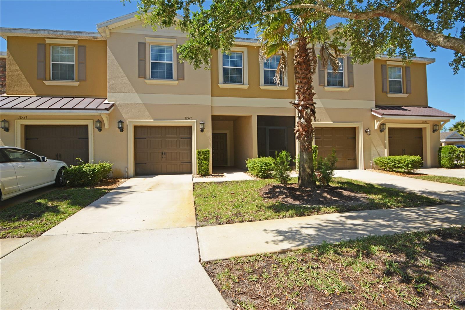 This is not your typical property for lease, it’s much more like a place to call home. From the moment you walk in the door, the tiled floors, crown molding, smudgeless stainless appliances, you’ll recognize this townhome sets itself apart. The owners spared no expense placing laminate waterproof flooring on the second floor in all the bedrooms and the loft area, stair protection carpet-pads on each step which also lessens the chance of slipping, added cabinetry in baths, updated primary suite bathroom. Crown molding was added to the main living areas both downstairs and upstairs in the loft area and all the bedrooms. All the bedrooms are on the second floor and the secondary bedrooms are separated from the primary suite. The primary suite is spacious and has a larger size walk-in closet. The screened-in patio is the perfect spot for a morning cup of coffee or nice cold beverage at the end of a long day. 
The Verandah community is located with easy access to Veterans/589, grocery stores, restaurants, and shopping.
Included in the lease is access to the community pool, water, sewage, and trash pickup.