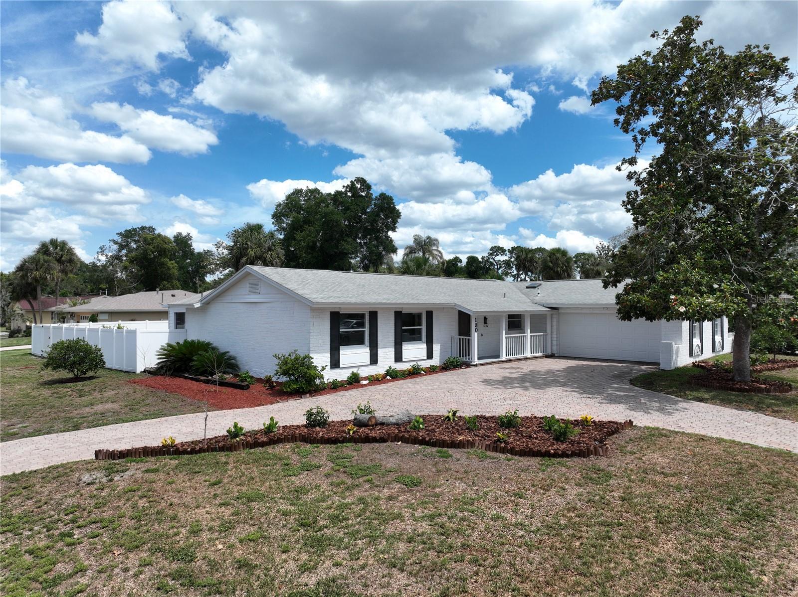 Under contract-accepting backup offers. Are you longing to be a part of something? Come be a part of this wonderful community in Longwood Fl. No HOA. This split floorplan 4-bedroom 2 bath home is sure to impress. This corner lot has a beautiful landscaping and a circular paver driveway for easy access and plenty of parking. The primary suite has a unique custom vanity and excellent walk-in shower. The main Livingroom is great for entertaining or could even be enclosed to make a larger primary suite. The large addition in the back of the home has plenty of space for relaxing and entertaining. Fenced in backyard offers security and privacy. No need to worry about power outages. The whole home generator has got you covered. roof only 3 years old. HVAC, Plumbing, and Electric are in excellent condition. The large laundry room offers plenty of storage. The primary bedroom and kitchen are awaiting your personal touch. With this home priced approximately $50k less than comparable homes in the area, there is plenty of equity to make it your own.