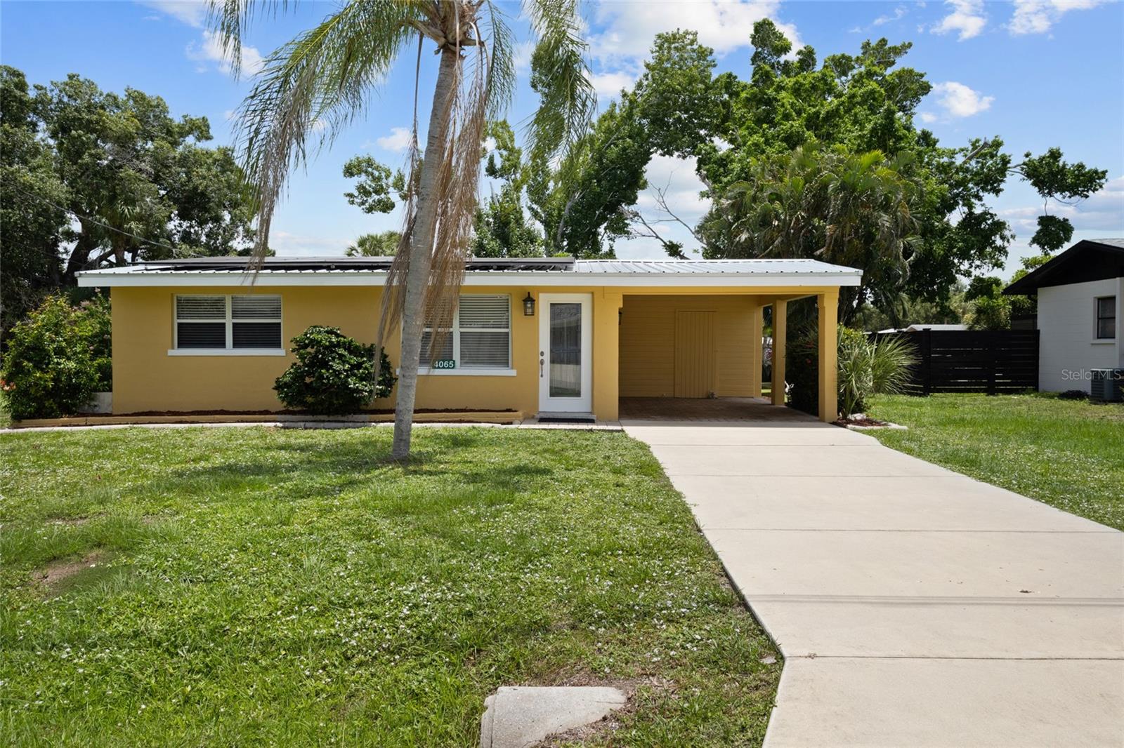 Charming, updated, and perfectly located, this delightful 2-bedroom, 1-bath home is ready to welcome its next owner! Whether you're searching for cozy year-round residence, a seasonal snowbird retreat, or as an Airbnb or seasonal rental with a strict 30-day minimum stay(  check with Sarasota County regulations), this property checks all the boxes.  
Step inside to a bright, open-concept living area that seamlessly connects the living room and kitchen, creating a warm and inviting space for everyday living and entertaining. Updates include newer luxury vinyl plank flooring, newer kitchen appliances, newer metal roof, and a new air conditioning system (2025). The home has also been freshly painted both inside and out, giving it a clean, modern feel.
Start your mornings with a cup of coffee on the screened lanai and unwind in the spacious backyard, offering plenty of room for outdoor enjoyment, gardening, or entertaining friends and family. Best of all, there is NO HOA, giving you the freedom to enjoy your property without monthly fees or restrictive community rules. 
Location is everything, and this home truly delivers! Just 7 miles from world-famous Siesta Key Beach, you'll enjoy easy access to powdery quartz sand, crystal-clear waters, and the vibrant Siesta Key Village filled with dining, entertainment, and shopping. Outdoor enthusiasts will love being near the Legacy Trail, perfect for biking, walking, and exploring all the way from Sarasota to Venice. Conveniently located near shopping, restaurants, and I-75, you'll have everything you need within easy reach.
Additional features include leased solar panels for energy efficiency and peace of mind. Don't miss this opportunity to own a charming Florida home in one of Sarasota's most desirable locations. Come see it today and start making lasting memories!