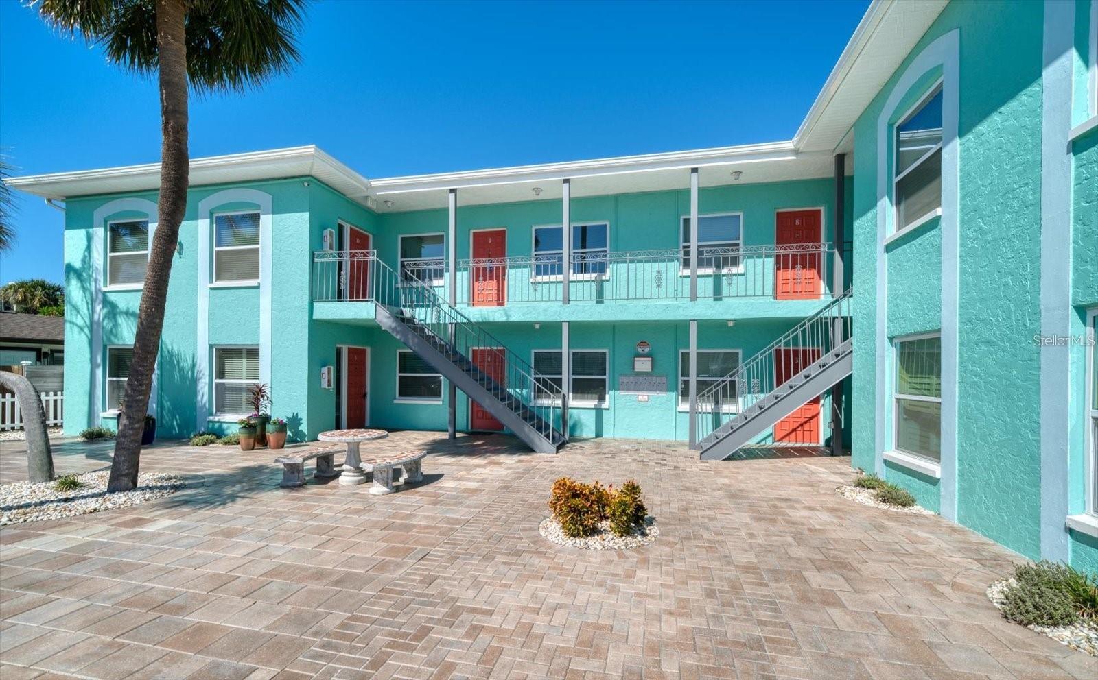Super location in St. Pete Beach. This remodeled ground floor, unfurnished apartment close to the beach. Walk to some of the best restaurants like The famous Rick’s Reef, McDonald’s, Pubs/Coffee Cafe’s, and so many more. Walk to Corey Ave. to enjoy the weekend Market, stop for breakfast and do some local shopping. There is absolutely everything you need right there. Grab the beach trolly and venture out to Clearwater Bch. or head South to Pass-a-Grille.  This apartment is a sought-after ground floor unit with tile and laminate flooring, really nice size bedroom and ample closet space. Kitchen with stainless appliances, dbl. sink, granite counters. Bath is a tub/shower combo. Unit comes with 2 parking spaces. Pet permitted with owner approval and nonrefundable pet fee and no aggressive breeds. Easy access from the Beach to I-275. Vacant and available now for long term lease. 1Golf cart ok just be registered/tagged. Laundry facilities in the building.
