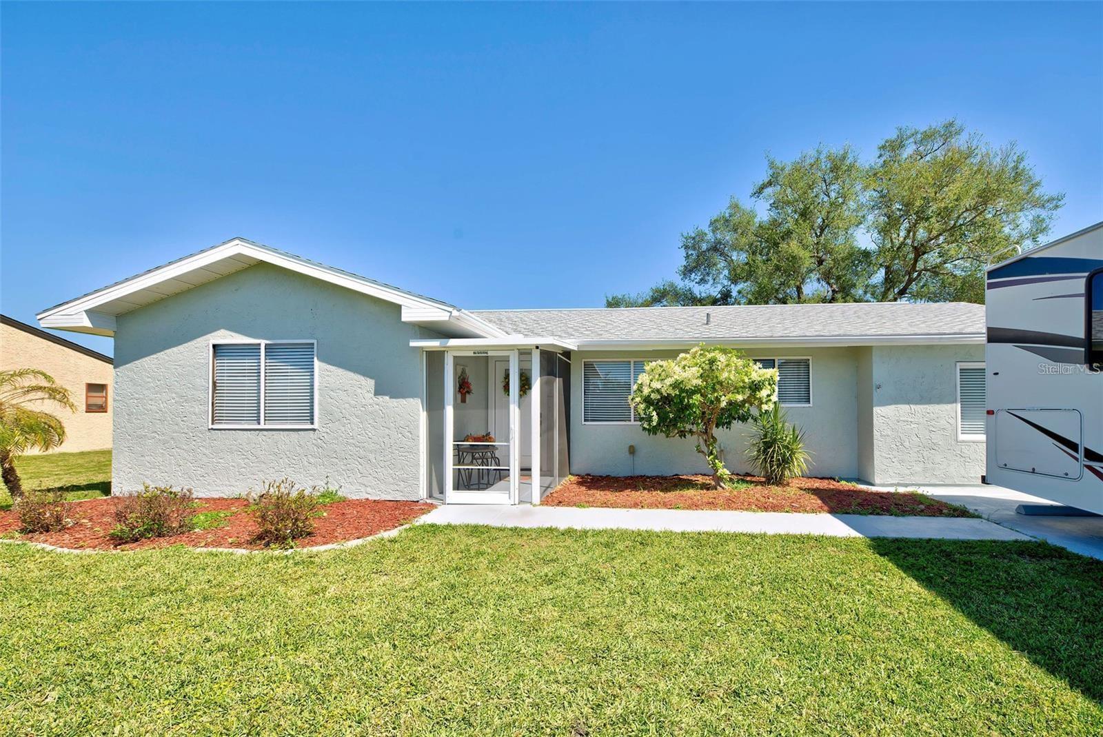 Short Sale. BANK APPROVED PRICE and BELOW APPRAISAL! Back on the market after the previous buyer's financing fell through. The home has already attracted strong interest, so don't wait to schedule your showing. Previous contract did not close. Property inspections and disclosures available upon request. Charming Florida Home with Updates in the Heart of North Port! Welcome to 6792 Higdon Road, a beautifully maintained and move-in ready 3 bedroom, 2 bath home nestled in a quiet, well-established North Port neighborhood. This inviting residence sits on a spacious lot and offers the perfect blend of comfort, function, and convenience. Step inside to find a bright and open floor plan, a spacious living area, and an updated kitchen with appliances, cabinet space, and a cozy dining nook. Both bedrooms are generously sized, and the primary suite includes an en-suite bath and large closet. Integral to its appeal is the property's provision of city water and sewer services, which assure dependable and efficient day-to-day living. The thoughtfully included 30-amp power outlet stands ready to accommodate a camper, extending a warm welcome to outdoor lovers or offering a novel way to entertain overnight guests. Enjoy year-round outdoor living in the screened lanai, ideal for morning coffee or relaxing evenings. The fenced backyard offers privacy, room for gardening, or even a future pool. Additional highlights include hurricane shutters, indoor laundry, and no HOA fees or deed restrictions. Centrally located close to shopping, dining, parks, schools, and just a short drive to the area's stunning Gulf beaches, this home offers affordable Florida living with convenience and style. Whether you're a first-time buyer, snowbird, or investor, this North Port gem is a must-see! The recent flood map revisions indicate that flood insurance coverage is required.