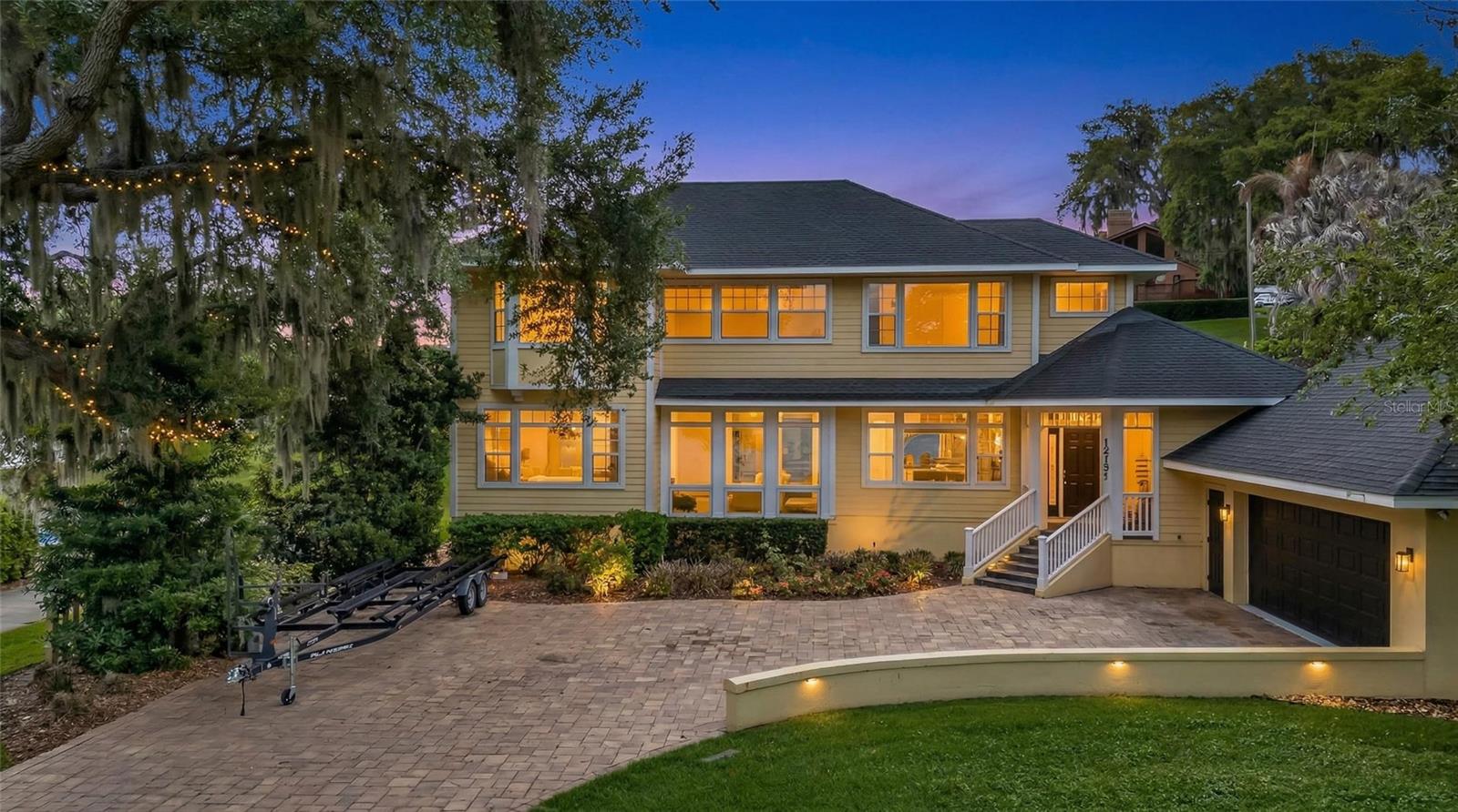 Stunning 4 Bed / 3 Bath Lakefront Home on Lake Eustis with Private Dock
Welcome to this beautiful lakefront home featuring high ceilings and an open-concept floor plan designed for comfortable living and entertaining. As you enter, you’re greeted by a spacious layout, an updated kitchen with a walk-in pantry, and a large living room with a fireplace, all flowing seamlessly together.
The dining room offers breathtaking lake views, while the primary suite downstairs is a true retreat, featuring a luxurious en-suite bath with a walk-in shower and spacious walk-in closet. Two additional bedrooms and a full bath are also conveniently located on the main level.
Upstairs, you’ll find a second primary suite with stunning lake views, complete with an en-suite bath featuring double sinks and a walk-in shower. A versatile loft area overlooking the lake provides the perfect space for a game room, office, or cozy reading nook—tailored to fit your lifestyle.
Just steps away, enjoy your private boat dock on Lake Eustis, part of the renowned Harris Chain of Lakes, ideal for boating, fishing, or cruising to waterfront destinations.
Located just minutes from downtown Eustis, and a short drive—or boat ride—to Tavares and Mount Dora, you’ll have easy access to dining, shopping, and year-round events. Seller will do Seller financing at 6.5% with 40% down 2-4 years