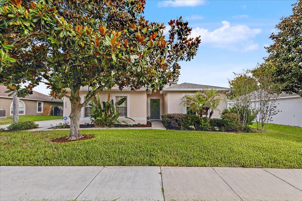 Welcome to 2543 Palmetto Ridge Circle, a beautifully maintained pool home nestled in the desirable Palmetto Ridge community of Apopka. Offering 3 bedrooms, 2 bathrooms, and nearly 1,900 square feet of thoughtfully designed living space, this move-in-ready residence combines comfort, efficiency, and Florida outdoor living.

From the moment you arrive, you'll appreciate the pride of ownership reflected throughout the property. Major updates provide peace of mind, including a newer roof, garage door, water heater, interior and exterior paint, and a well-maintained HVAC system.

Inside, the spacious open-concept floor plan features attractive wood-look ceramic tile flooring throughout, creating a seamless flow between living areas and offering easy maintenance. The heart of the home is the expansive kitchen and family room combination, ideal for everyday living and entertaining alike. An eat-in kitchen, dedicated dining area, and generous living spaces provide flexibility for gatherings large and small.

The private owner's suite serves as a relaxing retreat, complete with a walk-in closet and an ensuite bath featuring a soaking tub, separate shower, and ample space to unwind. Two additional bedrooms share a well-appointed guest bathroom, making this home perfect for living.

Step outside and discover your own backyard paradise. The screened saltwater pool, complete with a newer solar panel heating system, creates the perfect setting for year-round enjoyment. The covered lanai offers a shaded space for outdoor dining, relaxing, and entertaining while overlooking the sparkling pool and spacious fenced backyard.

Situated on an oversized lot of approximately one-quarter acre, this home offers mature landscaping, irrigation, security system, and plenty of room to enjoy the Florida lifestyle. Conveniently located near major roadways, shopping, dining, parks, area attractions, and both Orlando International Airport and Orlando Sanford International Airport, you'll enjoy easy access to everything in Central Florida.

Whether you're searching for a primary residence, a seasonal retreat, or simply a home that checks all the boxes, 2543 Palmetto Ridge Circle delivers exceptional value, modern updates, and resort-style living in one of Apopka's most convenient locations.