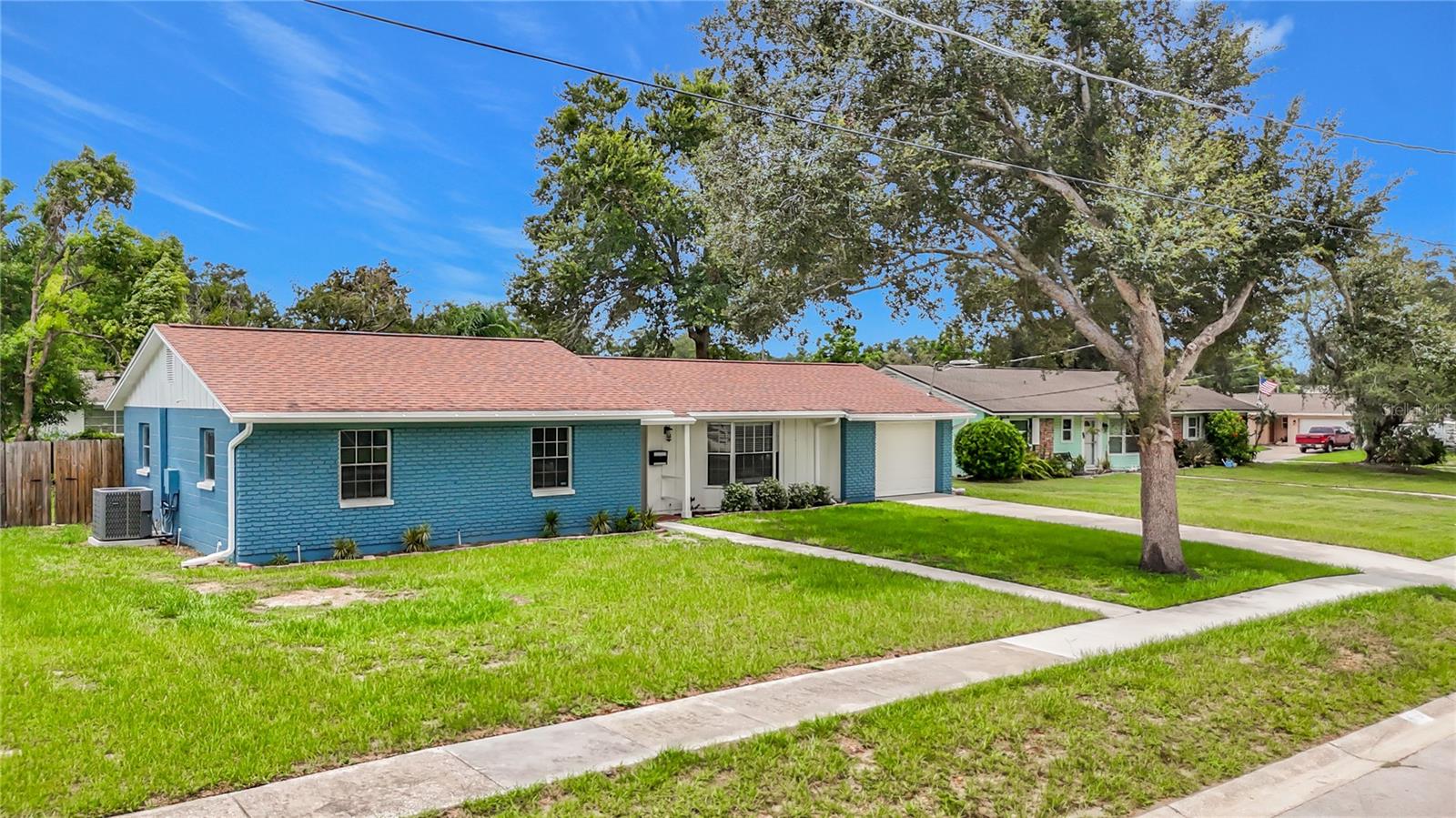 Welcome to this beautifully renovated 3-bedroom, 2-bathroom home with a 1-car garage, spacious bonus room, and an ideal central Brandon location. With no HOA and no deed restrictions, this property offers flexibility, convenience, and extensive updates throughout. The home has been freshly painted inside and out and features new tile in the wet areas and comfortable carpet in the bedrooms. An abundance of natural light fills the interior, creating a bright and inviting atmosphere. The kitchen and both bathrooms have been completely remodeled, including new stainless steel appliances in the kitchen. Major system improvements include a new air-conditioning system, new water heater, and extensive plumbing upgrades. Sliding glass doors open to a covered paver patio and a fully fenced backyard with plenty of room for entertaining, pets, or play. Conveniently located near Brandon’s wide variety of shopping, dining, and everyday services, this move-in-ready home has far too many improvements to list. Schedule your showing today!