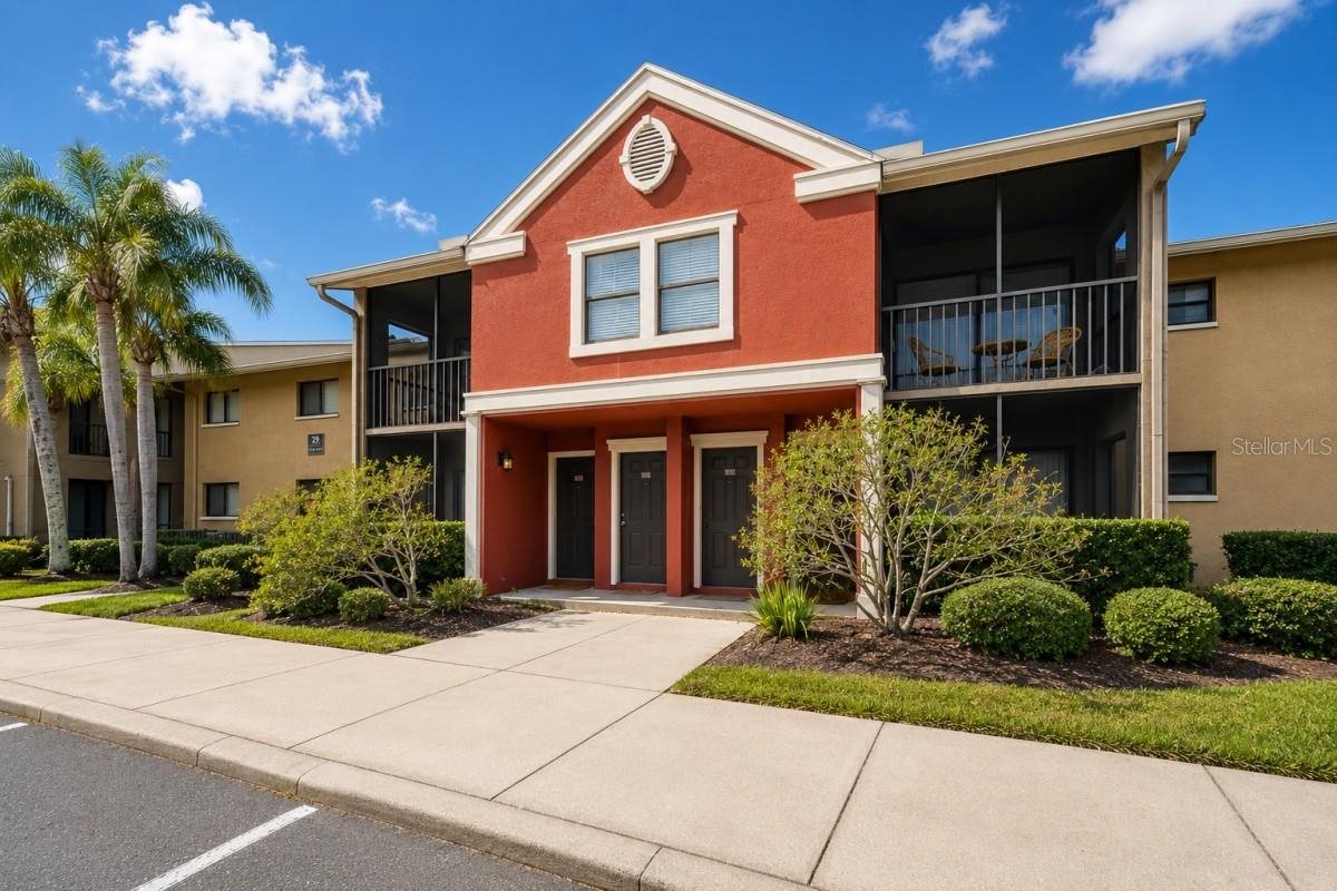Welcome to this beautifully updated 2-bedroom, 2-bath condo in the sought-after Gallery at Bayport! This move-in ready home features an open-concept floor plan with luxury vinyl plank flooring throughout, abundant natural light, and a tastefully renovated kitchen showcasing elegant marble countertops, a matching marble backsplash, and ample cabinet space. The spacious living and dining areas flow seamlessly to the screened balcony, creating the perfect space to relax or entertain. The primary suite offers a private retreat with an en-suite bath and generous closet space, while the second bedroom is ideal for guests or a home office. Enjoy the convenience of a reserved parking space located directly in front of your front door. With an acceptable offer, the refrigerator, washer, and dryer will convey, making this home truly move-in ready. HOA fee covers resort-style amenities including a community pool and spa, fitness center, tennis courts, scenic walking paths, beautifully maintained grounds, insurance, exterior maintenance, guarded entry, sewer, trash, water. Ideally located just minutes from Tampa International Airport, Downtown Tampa, International Plaza, shopping, dining, and major highways, this condo offers the perfect blend of comfort, convenience, and Florida living.