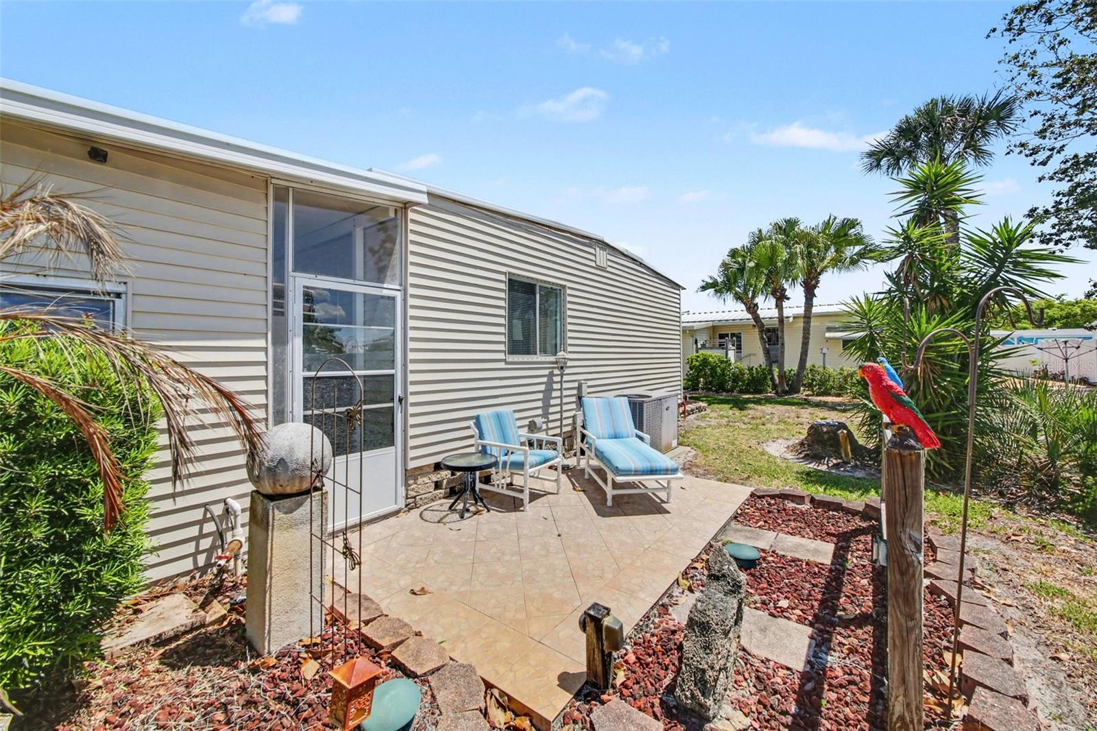 New Roof, New Appliances, and a Low HOA of Just $25 Annually! Don't miss this charming 2-bedroom, 2-bath home located on a desirable corner lot in a sought-after 55+ community. Best of all, there's no lot lease. YOU OWN THE LAND!! The spacious family room provides plenty of room for relaxing or entertaining, while the enclosed screened patio offers the perfect space to enjoy Florida's indoor-outdoor lifestyle year-round. This move-in-ready home combines comfort, value, and an unbeatable location. Call now to set an appointment to view this great value.