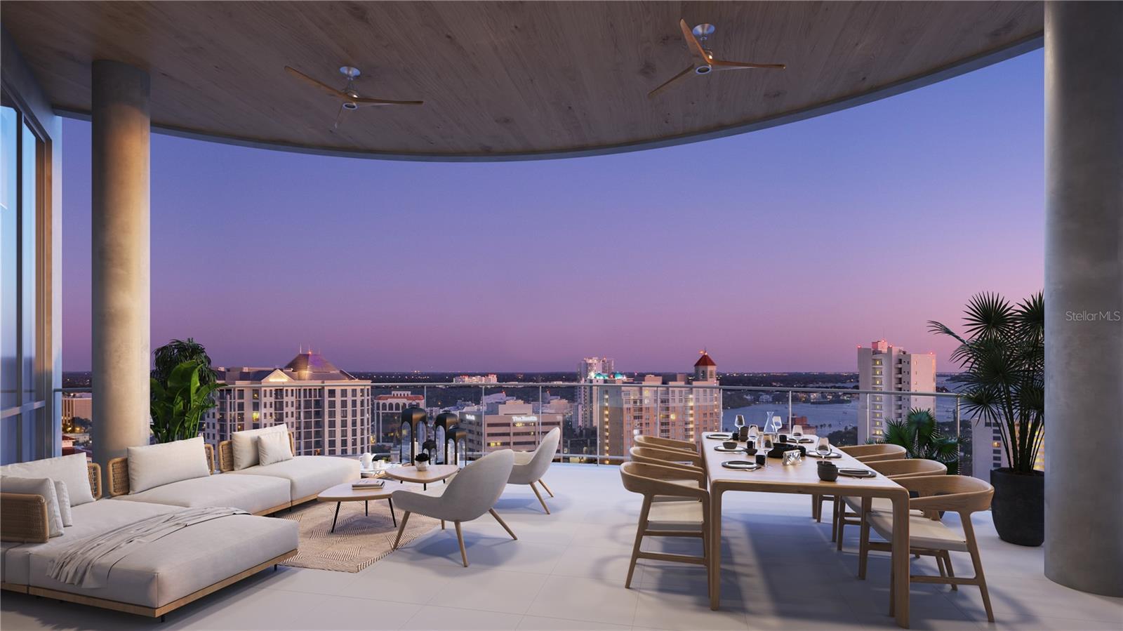 Under Construction. The Edge Sarasota defines refined urban luxury in downtown’s vibrant Arts District. Residence D is a 2-bedroom, 2.5-bathroom + den corner residence offering just over 3,100 sq. ft. of refined living space with floor-to-ceiling windows and expansive views from the northeast to the west.

The open-concept layout features soaring ceilings, a chef’s kitchen with Italian cabinetry, Wolf and Sub-Zero appliances, gas cooktop, and waterfall-edge island—ideal for entertaining. The owners’ suite includes dual walk-in closets, a midnight bar, and a spa-inspired bath with dual vanities, soaking tub, and glass-enclosed shower. A private terrace and full laundry room with utility sink add convenience and comfort.

Residents enjoy resort-style amenities including a pool deck with hot and cold plunge pools, cabanas, outdoor kitchens, and a wellness-focused owners’ club with fitness center, yoga room, infrared sauna, and treatment rooms. Additional spaces include a social lounge, bar, game room, catering kitchen, and private dining room with wine lockers.

With only 27 residences, The Edge offers a boutique lifestyle near Sarasota’s finest restaurants, galleries, boutiques, and the Bayfront. Construction is progressing with limited opportunities to personalize finishes. Secure your place at The Edge Sarasota today and invest in a rare downtown address with lasting appeal.