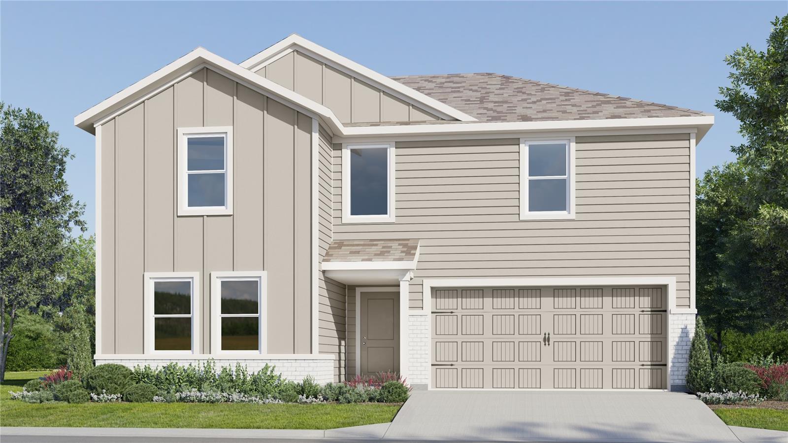 Under Construction. This new two-story Cobb offers the ultimate retreat with a luxurious first-floor owner’s suite, complete with a spacious bedroom, full bathroom and walk-in closet. An additional bedroom is located upon entry, leading to an inviting open plan that blends a modern kitchen with the living and dining areas. Three additional bedrooms suites can be found on the second floor, steps from a full bathroom and shared living space in the versatile loft. Crosswinds is an amenity-rich masterplan community of new single-family homes, located in Haines City. Amenities include: a resort style pool, clubhouse, dog park, walking trails, basketball court and soccer field.
Close to major roads, parks, Advent Health Heart of Florida, restaurants, shopping.