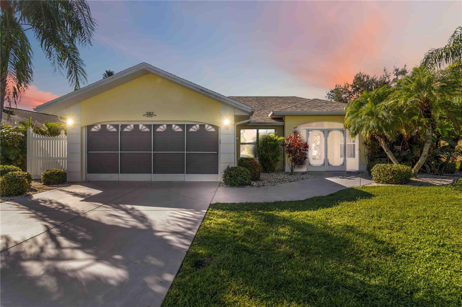 Deep Creek Pool Home — Updated, Private, and Move-In Ready    Multiple-offer caliber in 13 days the first time out. Bring your belongings and start enjoying Florida living on day one.  Vaulted ceilings and a true split-bedroom plan deliver bright, easy flow. Tile through main living areas; bedrooms feature a mix of carpet and laminate. An eat-in kitchen for everyday meals plus a separate dining room for gatherings.  Outside, your private retreat: a sparkling in-ground pool, screened lanai, and paver deck overlooking a serene greenway—no neighbors behind.

Highlights

3 beds • 2 baths • split plan with volume ceilings

Pool + screened lanai + paver deck • greenway backdrop

Fresh interior paint • newer appliances

A/C 2021 • Roof 2022

Move-in ready—nothing to do but unpack

Homes this turnkey in Deep Creek don’t linger. Tour today—before the next offer lands.