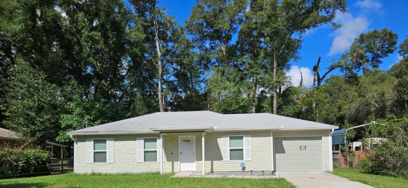 Welcome home to this 3-bedroom, 2-bathroom rental located in Ocala. This well-maintained home offers a functional floor plan, and convenient access to shopping, dining, schools, parks, and major roadways. The property will be available for move-in on July 1, 2026. The carpet has been professionally cleaned, the home has been pressure washed, and the interior walls have been freshly painted. The lawn will be cut prior to move-in. Any remaining repairs and maintenance will be completed before occupancy, ensuring the home is move-in ready for its next residents.