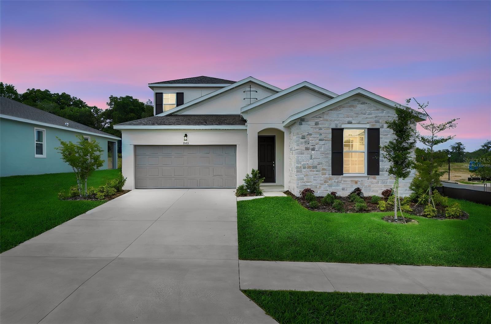 Virtually Staged. Under Construction. Experience the ultimate in luxury living in this stunning 4-bedroom, 3.5-bathroom residence, boasting an upstairs bonus area and breathtaking views of the tree-lined landscape. Situated on an oversized homesite, this property offers the perfect blend of serenity and sophistication. With no CDD fees and low HOA dues, you'll enjoy the freedom to live life on your own terms. Don't miss this exceptional opportunity to own a piece of paradise!
