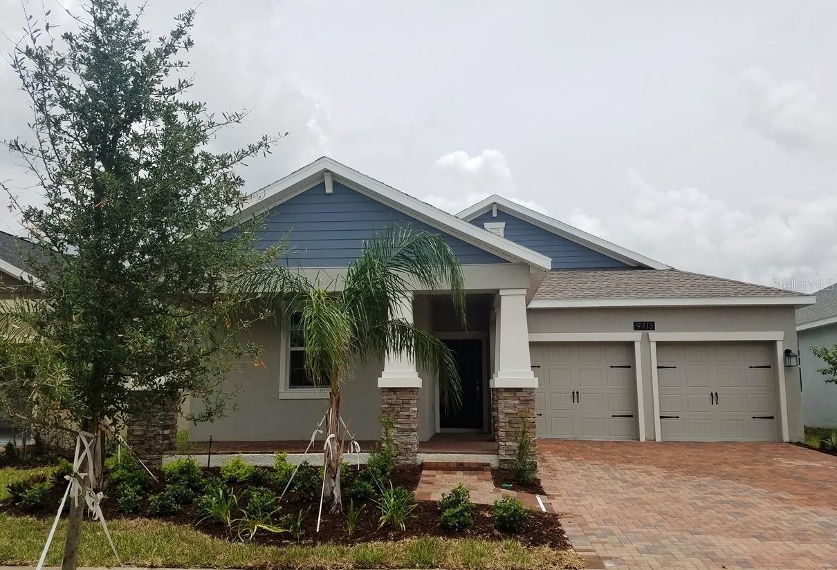 Beautiful single-story home in the desirable Oaks at Moss Park community near Lake Nona! Conveniently located just minutes from SR 417, SR 528, and Orlando International Airport. This upgraded home features an elegant entry with tray ceilings and decorative lighting, plus an open-concept living and dining area with no carpet throughout.

The kitchen overlooks the main living space and offers granite countertops, tiled backsplash, dark cabinetry, and upgraded stainless steel appliances. Spacious primary suite includes a tray ceiling, oversized walk-in closet, and luxurious bathroom with extended vanity, garden tub, large tiled shower, and private water closet. Washer and dryer are included in the generous laundry room. Enjoy outdoor living on the oversized covered patio.

Community amenities include premium cable TV, high-speed internet, and digital phone service.

Application fee is $65 per adult. Applicants should be able to begin lease within three weeks.