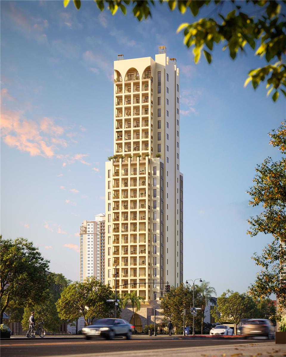 Under Construction. The Nolen St Pete is a 23 story boutique condominium with only 31 residences where the private elevator opens into your own dedicated foyer. ALL INCLUSIVE the Nolen was designed by an experienced local development team that will introduce St Petersburg to a new level of elegance in high-end luxury. As an NGBS designated GREEN BUILDING, the Nolen comes complete with a comprehensive building generator providing emergency power to all residences and also an integrated water softening system for the whole building. Each home is a corner residence that has NO SHARED WALLS for ultimate privacy with floor to ceiling impact-rated energy efficient windows. Residence A will feature 10’ ceilings which includes LED lighting throughout and pre-wire for blinds in the main living area. The interior features include: Cabinet panel Thermador appliances including an induction range and under counter wine fridge, a large kitchen island featuring quartz countertops and waterfall edges, an impact resistant granite farmhouse sink, and selections of large format porcelain tile or sophisticated engineered wood floors throughout. The owner’s bathroom features a freestanding soaking tub, large walk-in shower, Brizo plumbing fixtures, Toto toilets, and designer featured wall tile. ALL included in the price with NO extra charge! The large outdoor terrace stretches 38’ from the living room to the owner’s suite allowing sunrise and sunset views. This community also has a gorgeous fourth floor elevated amenities level with a club room, fitness center, saltwater pool, and spa, covered cabanas for shade, an outdoor barbecue area and fire pit conversation areas. Complete with a concierge service and a full-time property manager, you will enjoy the comforts and ease of a care-free lifestyle. THE NOLEN is the new place to be for immediate access to restaurants, museums, art, and retail and all the top attractions in St Pete. ALL residences include 2 assigned parking spaces that are pre-wired for electric car charging, and a climate controlled private storage room in front of one of the parking spaces. This is GOLD in downtown St Petersburg! Call to set up your private showings today either on ZOOM or in person at our forth street office!