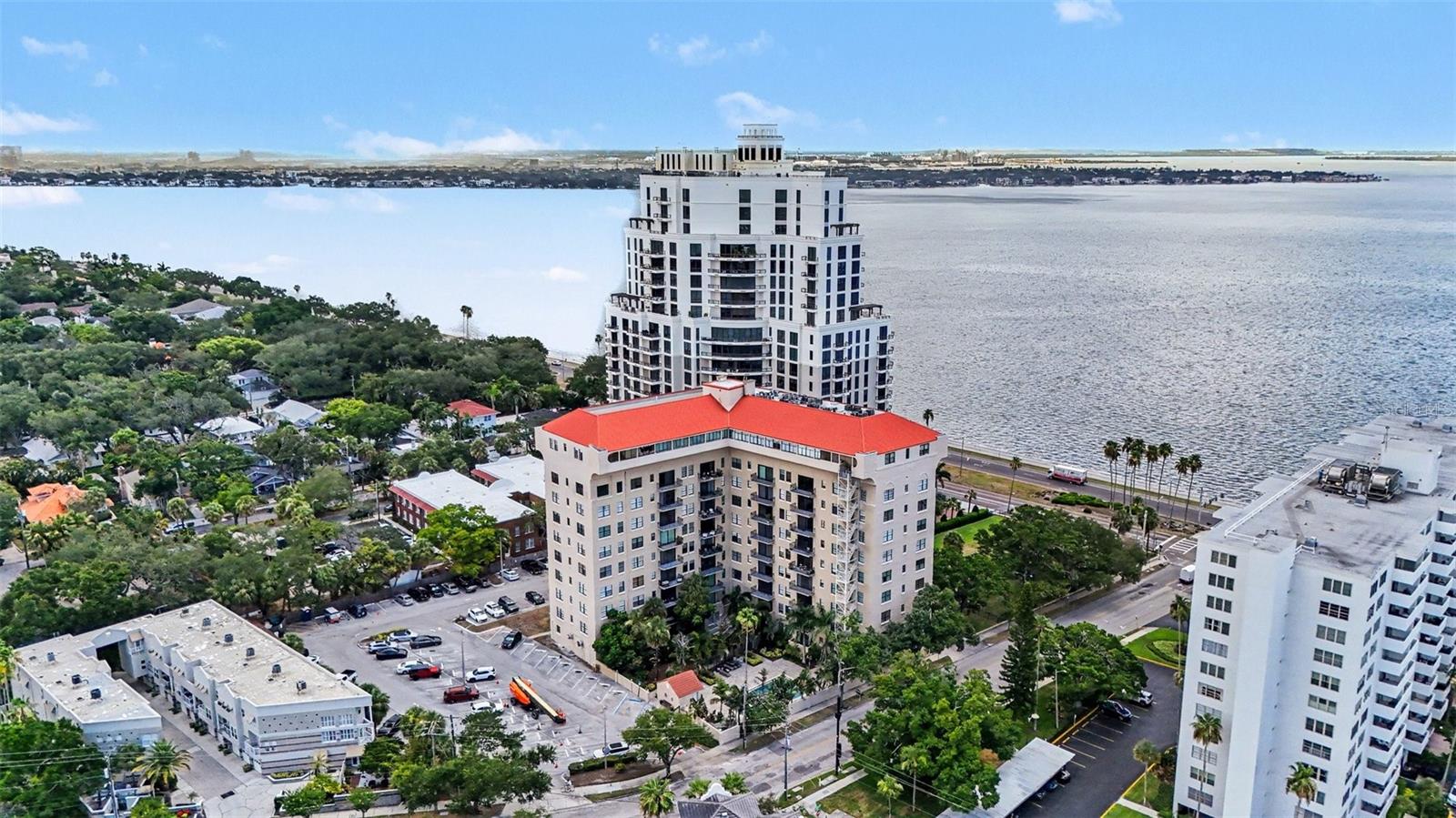 Ultimate Walkable South Tampa Living – Renovated Hyde Park Gem with Sunset Views on Bayshore! Experience the absolute best of the city in this stunning, fully renovated 6th-floor condo in the historic Bayshore Royal building. Nestled right off iconic Bayshore Boulevard and in the heart of historic Hyde Park, this unit features dramatic 11-foot ceilings, original hardwood floors, stylish barn doors, and a spacious master bedroom with a large walk-in closet. The kitchen is a design dream with a genuine full-slab white marble countertop and matching backsplash, while the living area opens to a private balcony boasting unobstructed, west-facing sunset views. Best of all, right downstairs on the first floor of your building is the brand-new Quiote Tequilaria, an upscale fine-dining Mexican concept and artisan agave bar by award-winning Chef Felicia Lacalle. The unit can easily be set up for an in-unit washer/dryer, or you can use the 1st-floor community laundry room. Boasting a 10/10 walkability score, you are just steps from the world's longest waterfront sidewalk and minutes from the premier shopping, outdoor dining, and nightlife at Hyde Park Village, including local favorites like Bern's, Bella's, Green Lemon, and so much more. The secure building offers elevators, open parking, a mailbox room, and a community pool. Best of all, the all-inclusive monthly fee covers water, sewer, trash, and total exterior/pool maintenance for effortless living. With easy showing access, this South Tampa oasis is completely move-in ready and won't last long being the only unit available—schedule your tour today!