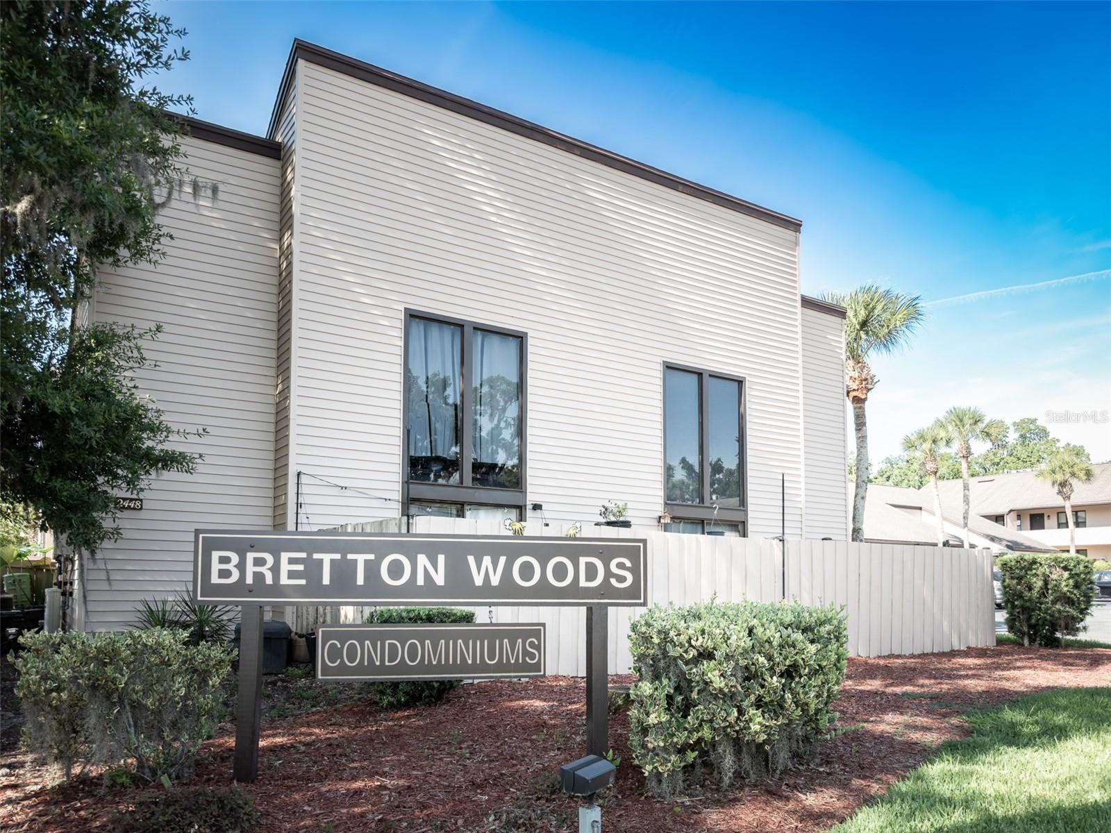 Discover exceptional value and low-maintenance living in this beautifully updated, fully furnished loft-style condo located in the desirable Bretton Woods community! Featuring soaring vaulted ceilings, an open and airy floor plan, abundant natural light, and a spacious loft bedroom with a walk-in closet and full bath, this move-in-ready home offers the perfect blend of comfort and style. All furnishings currently in the home will remain, making this a truly turnkey opportunity for full-time residents, seasonal owners, or investors. Enjoy your own private courtyard entrance and secluded patio, ideal for morning coffee or evening relaxation. Community amenities include a sparkling pool, tennis courts, clubhouse, and professionally maintained grounds, allowing you to enjoy a carefree lifestyle. Conveniently located just minutes from downtown Ocala, shopping, dining, medical facilities, and everyday conveniences, this property is perfect for first-time buyers, seasonal residents, investors, or anyone looking to simplify without sacrificing location or amenities. Opportunities at this price point in such a well-established community don't last long. Schedule your private showing today!