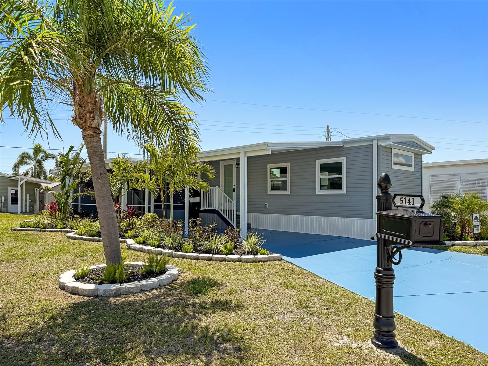 SELLER FINANCING AVAILABLE / LEASE OPTIONS AVAILABLE $1900 MO /  Completely remodeled 1-bedroom, 1-bathroom mobile home nestled in a lively 55+ community. Even better you own the land, not lot rent here. This beauty's had a head-to-toe makeover with all the modern flair you’ve been dreaming of. Picture yourself soaking up the breeze on a spacious screened-in patio. Whether it’s your cozy nest or your beach escape, this place is calling your name. Forget about monthly HOA fees because they’re wrapped up in your property tax. This community comes stocked with lots of great amenities from a community pool, bot tub, shuffleboard, and pickleball courts.  Make sure to check out the clubhouse that offers a calendar of activities. Cable and trash service included. Location is everything! You’re just a hop, skip, and a jump from the Sarasota/Bradenton International Airport, with shopping, dining, hospitals, parks, and speedy access to I-75 right at your fingertips. Plus, you’re nearby the stunning beaches, and the lively downtown Sarasota and St. Armands Circle. Experience the peace and community vibes here—it’s a spot you’ll love to call home!