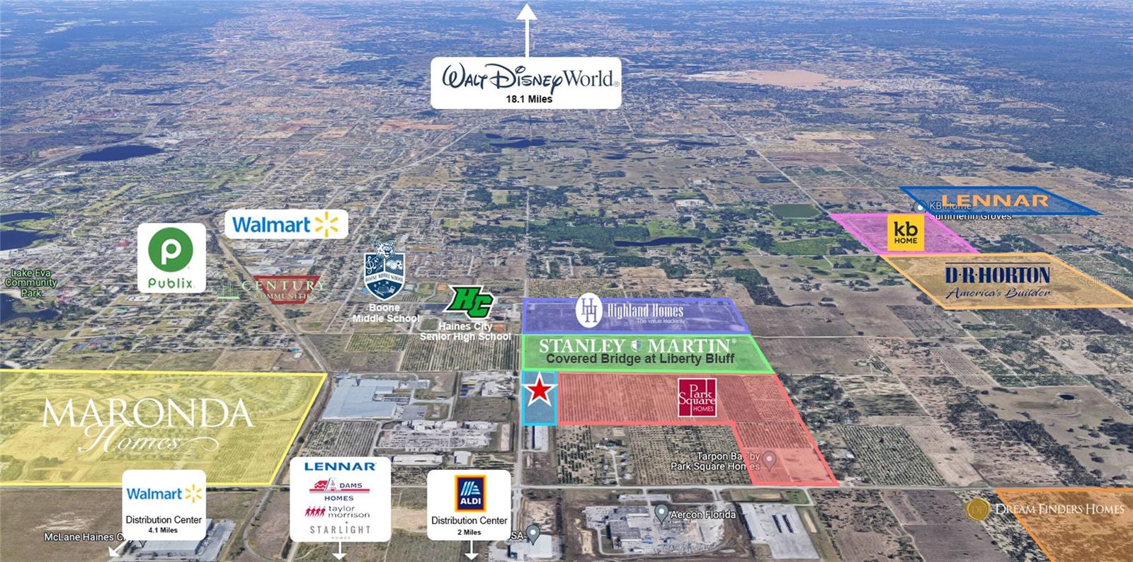 Don't miss this exceptional development opportunity located at South 30th Street in Haines City, FL. This prime parcel presents a fully approved and permitted project ready for transformation. The site offers immediate development for 168 to 200 market-rate rental units across two efficiently designed buildings. The final count can still be modified based on the developer's preferred unit mix (see attached unit layout option sheet).

This turnkey development project eliminates the burden of approvals and permits, offering a seamless transition for the discerning developer. The comprehensive package includes all site improvements, utility connections, off-site work, paving, and curbing – providing a solid foundation for vertical construction immediately after closing.

This offering includes a complete set of architectural construction documents. Meticulously designed for maximum efficiency and reduced construction costs, these documents serve as the blueprint for a long-term and profitable rental community. With every detail accounted for, the buyer gains a valuable head start, saving both time and resources.

The strategic location of the parcel in Haines City adds to its appeal, offering proximity to essential amenities and a vibrant community. The development is poised for success, positioned in an area with growing demand for quality rental units. Centrally positioned in a high-growth southern suburb of Orlando, this property is strategically located to capitalize on the dynamic real estate market. The area is surrounded by new for-sale housing developments led by regionally and nationally recognized homebuilders, underscoring the attractiveness of the Haines CIty region.

This project represents one of the only planned rental communities in Haines City. The area is experiencing a massive population influx as Orlando sprawl has engulfed northern Polk County, and the demand for quality rental units in this high-growth area is evident with consistently increasing rental rates throughout the market. This project offers an attractive economic housing alternative to many of the surrounding new communities.

South 30th Street in Haines City, FL, offers a turnkey development parcel with all horizontal site work completed and permits for 192 market-rate rental units. Boasting completed site improvements, utility connections, off-site work, paving, and curbing, along with a complete set of architectural construction documents, the buyer can commence with vertical construction immediately upon closing - saving valuable time and creating a shorter path to profitability. Positioned in a high-growth southern suburb of Orlando and surrounded by dozens of new housing developments, this property is a gateway to success in the booming Central Florida real estate market.

Also available is an adjacent 2-acre commercial parcel, fully approved for 14K square feet of retail space.

Contact us today to seize the opportunity to be part of this flourishing community and realize the full potential of this prime development parcel.
