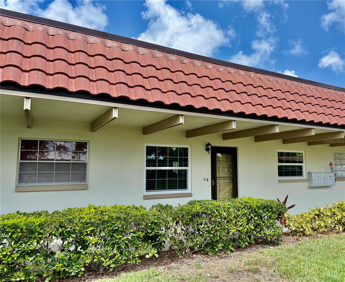 Under contract-accepting backup offers. Enjoy Florida living at its best with this move in ready and fully furnished 1 bedroom 1 bath unit in the desirable Pinehurst Village community in Dunedin. Unit has recently updated HVAC and impact rated windows, kitchen updates including recently installed stainless appliances and quartz counters.  This is a move in ready property, and is being sold fully furnished.  Bring your toothbrush and start enjoying your new home!  Most of the furnishings are less than 3 years old, with leather furniture in the living room, and an overall Key West vibe.  Bathroom has been tastefully updated and bathroom includes updated counters, sink and tile floors. This property has bright combination living room and dining room, enclosed porch/lanai and assigned parking in covered carport. Pinehurst Village is an active 55+ community with lots of groups to join and things to do, community clubhouse, swimming pool, shuffleboard court and BBQ area. Minutes from the Dunedin Community Center, and Fine Arts Center, and close to all the great restaurants and shopping that Dunedin has to offer and the Pinellas Trail is a short bike ride away.  Dunedin is an easy ride to  our local airports.  Come enjoy our local baseballs teams and all of the area teams, The Rays, Lightning and Buccaneers.   Living is affordable and your monthly HOA fee includes Cable, Internet, Exterior Building and Grounds Maintenance, Water, Trash and Sewer. Come view this home today.