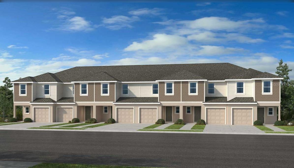 Under Construction. What's Special: End Unit | Appliances Included | Flat Lot | 2nd Floor Laundry Room. New Construction – September Completion! Built by America's Most Trusted Home Builder. Welcome to the Pelican at 535 Moonstone Court in Waterstone Townhomes! This floor plan offers a bright and welcoming layout designed for comfortable everyday living. The main level features an open-concept kitchen with a center island, pantry, and seamless flow into the spacious great room, creating the perfect setting for gathering with family and friends. Sliding doors open to a private patio, extending the living space outdoors. Upstairs, the generous primary suite offers a peaceful retreat complete with a walk-in closet and an en-suite bath. Two additional bedrooms, a full secondary bath, and convenient upstairs laundry provide flexibility and ease. A one-car garage and main-level powder room add thoughtful functionality to this charming and well-designed home. Waterstone Townhomes is now selling in Groveland, just minutes from Clermont, Florida. Explore two floor plans sized and designed perfectly for the way you live, relax and entertain with open-concept living areas, modern kitchens, and spacious primary suites. Planned amenities include a pool with cabana, dog park, Nature Play Space and numerous National Wildlife Federation Monarch Butterfly Gardens. Additional Highlights Include: Laundry package, GE refrigerator, upgraded LVP flooring, and whole house blinds. MLS#O6426915